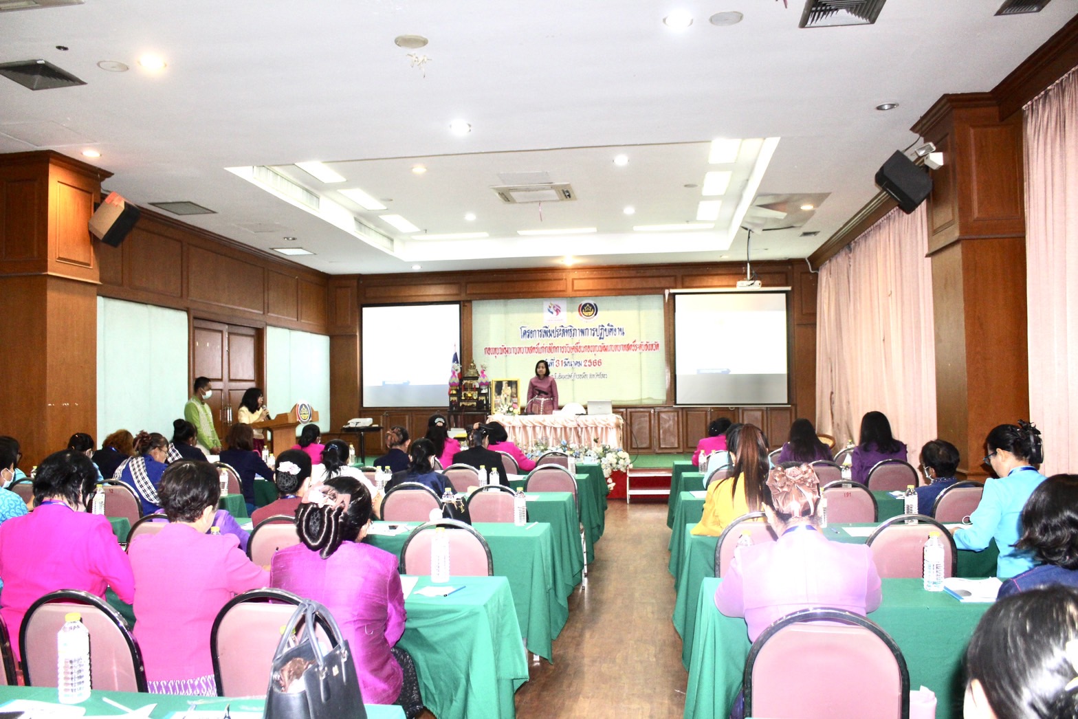 พช.ยโสธร ดำเนินโครงการเพิ่มประสิทธิภาพการปฏิบัติงานกองทุนพัฒนาบทบาทสตรีแก่กลไกการขับเคลื่อนกองทุนพัฒนาบทบาทสตรี จังหวัดยโสธร