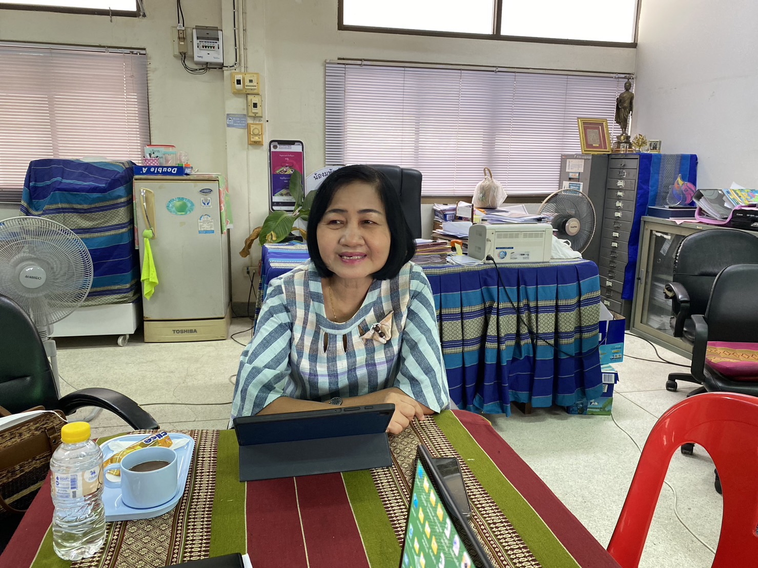 ?พช.ยโสธร ติดตามสนับสนุน การขับเคลื่อนงานพัฒนาชุมชน สำนักงานพัฒนาชุมชน อำเภอป่าติ้ว จังหวัดยโสธร