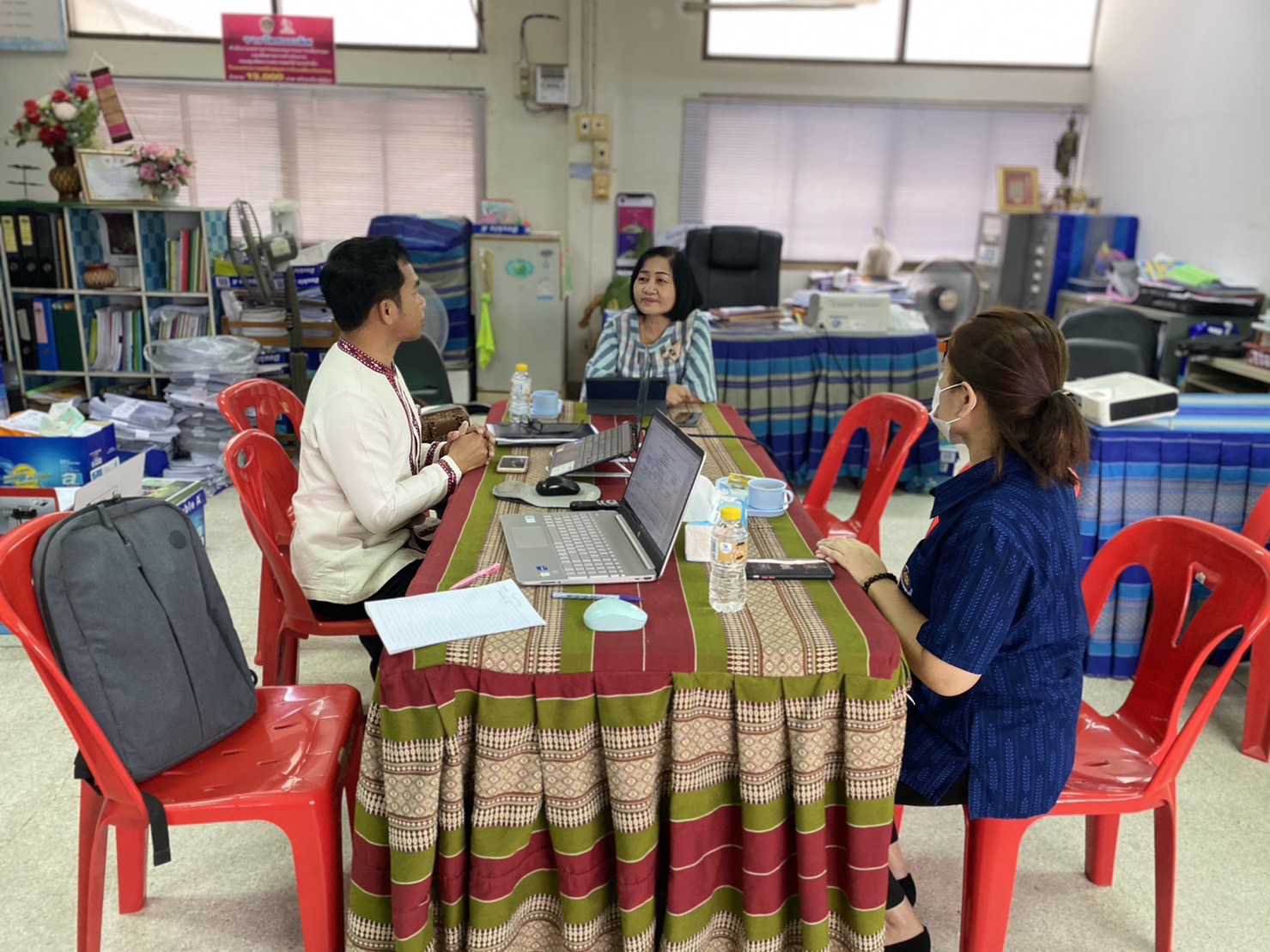 ?พช.ยโสธร ติดตามสนับสนุน การขับเคลื่อนงานพัฒนาชุมชน สำนักงานพัฒนาชุมชน อำเภอป่าติ้ว จังหวัดยโสธร