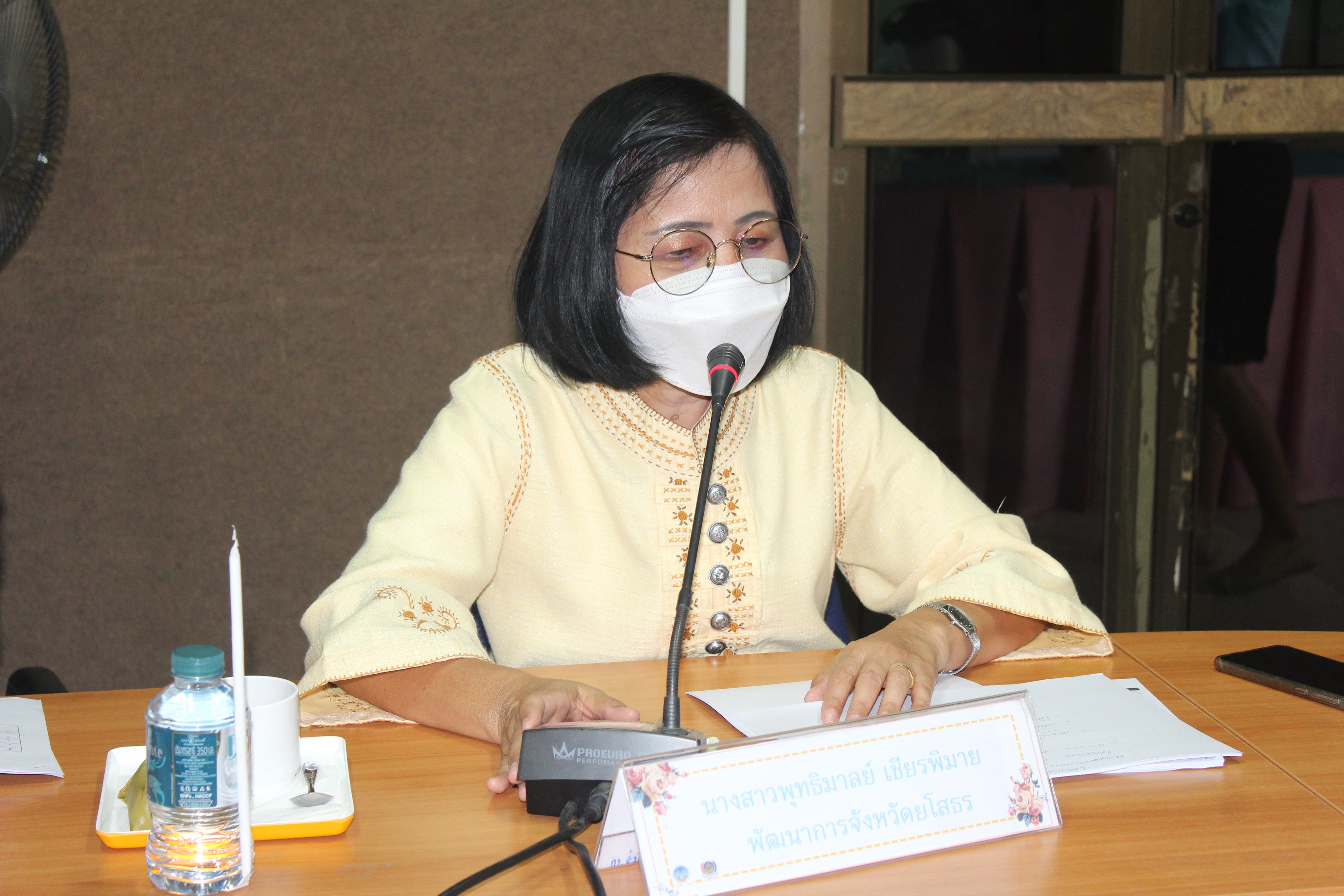 ผู้ตรวจราชการกรมการพัฒนาชุมชน ติดตามตรวจราชการในพื้นที่จังหวัดยโสธร ประจำเดือนเมษายน 2566