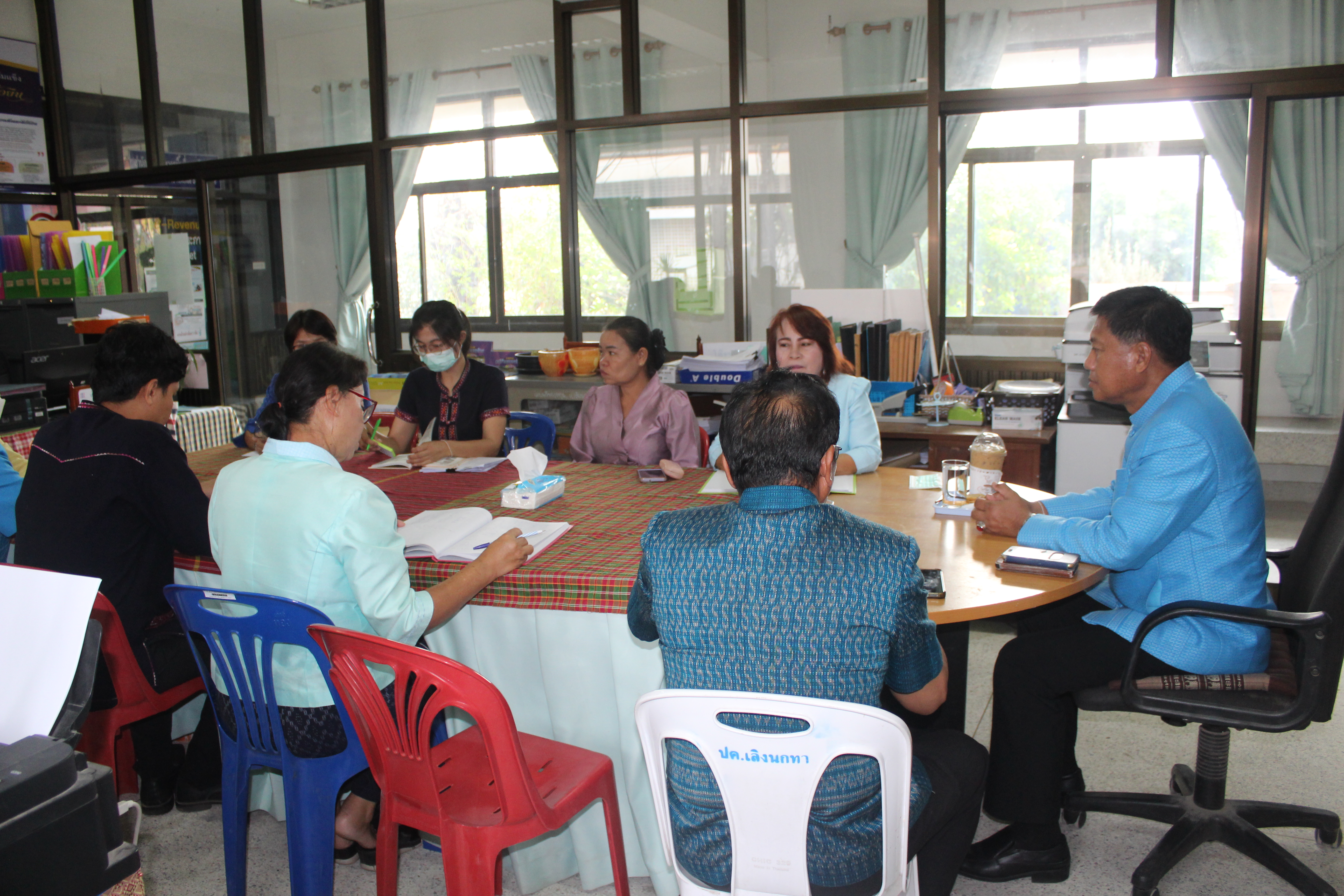 ผู้ตรวจราชการกรมการพัฒนาชุมชน ติดตามตรวจราชการในพื้นที่จังหวัดยโสธร ประจำเดือนเมษายน 2566