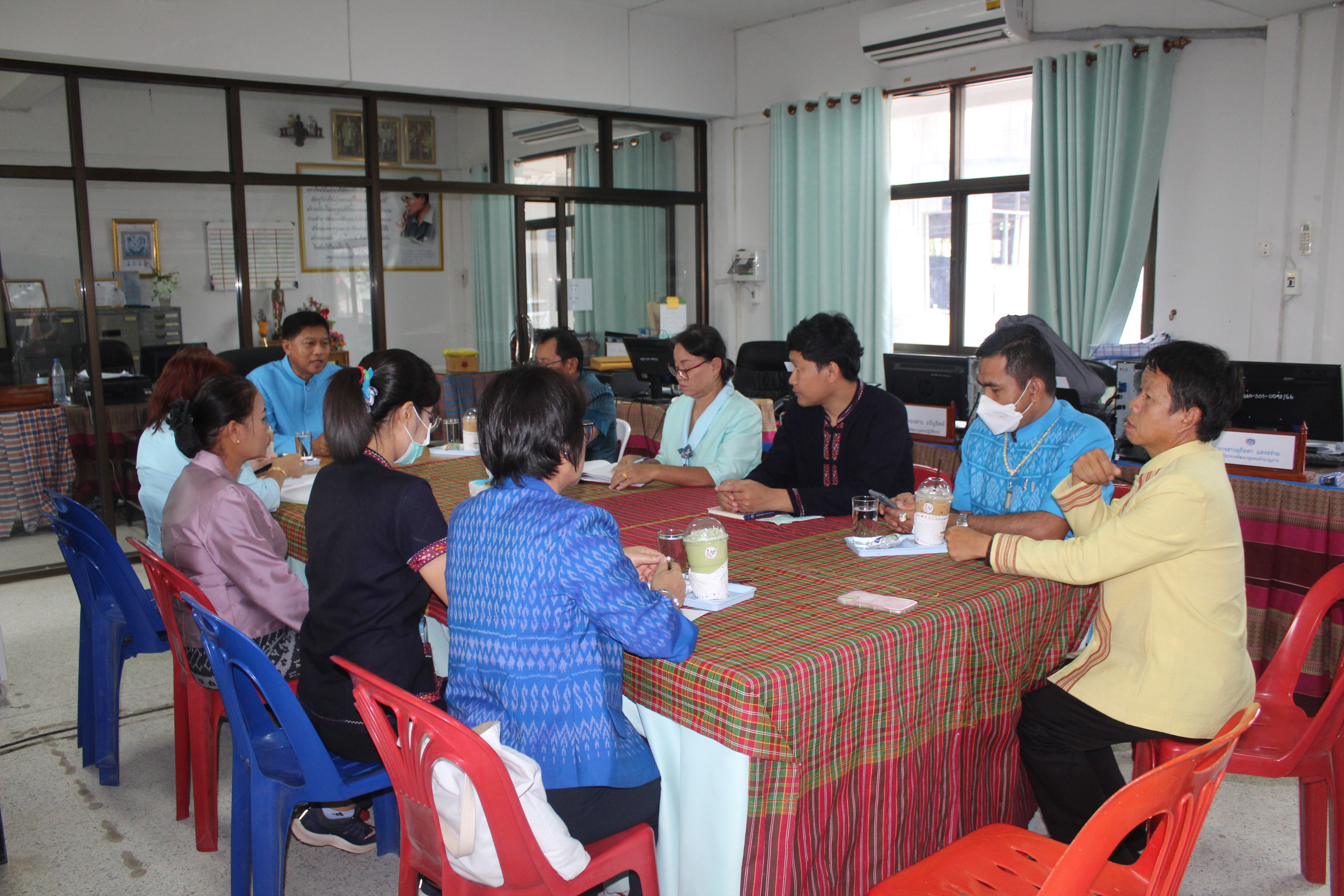 ผู้ตรวจราชการกรมการพัฒนาชุมชน ติดตามตรวจราชการในพื้นที่จังหวัดยโสธร ประจำเดือนเมษายน 2566