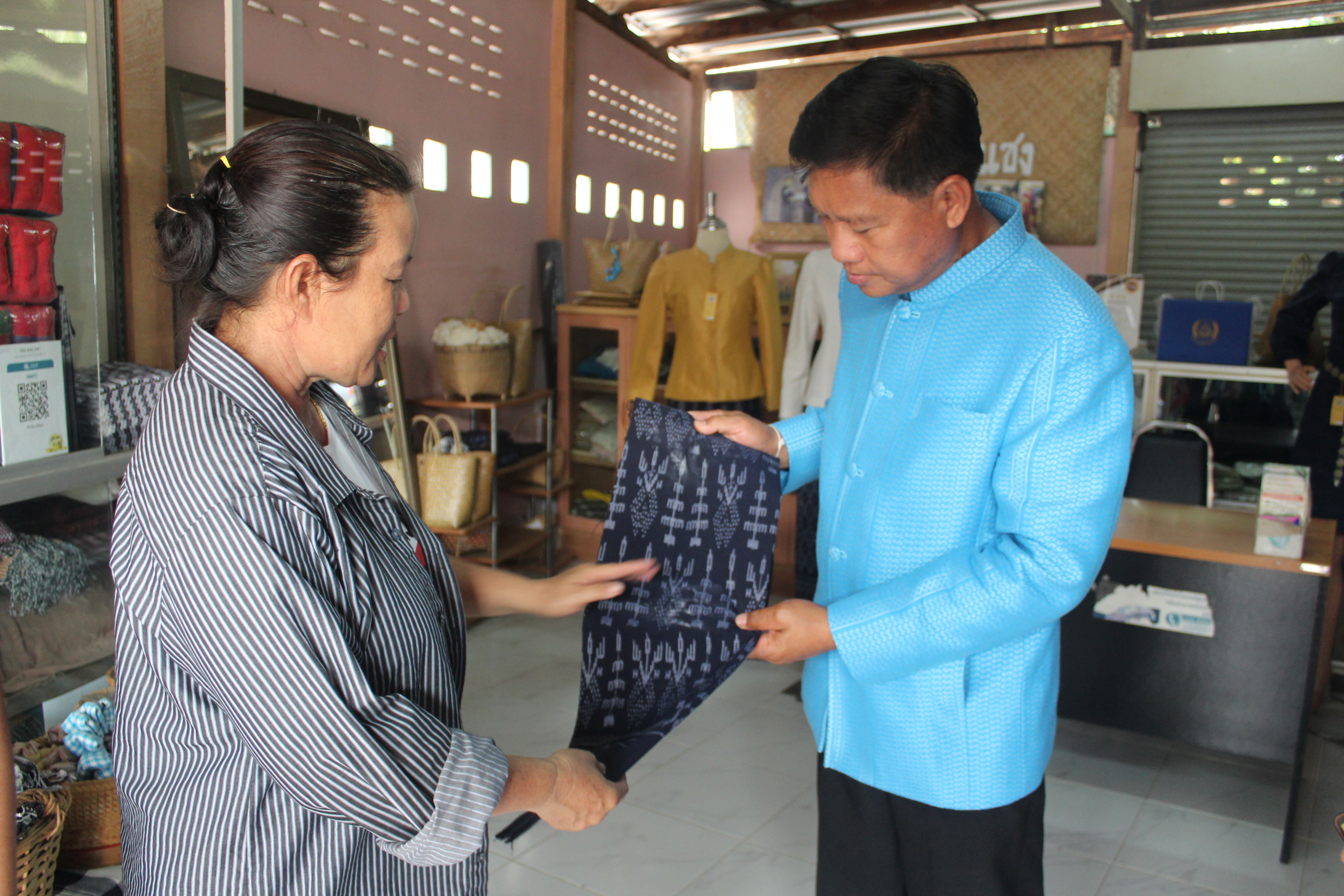 ผู้ตรวจราชการกรมการพัฒนาชุมชน ติดตามตรวจราชการในพื้นที่จังหวัดยโสธร ประจำเดือนเมษายน 2566