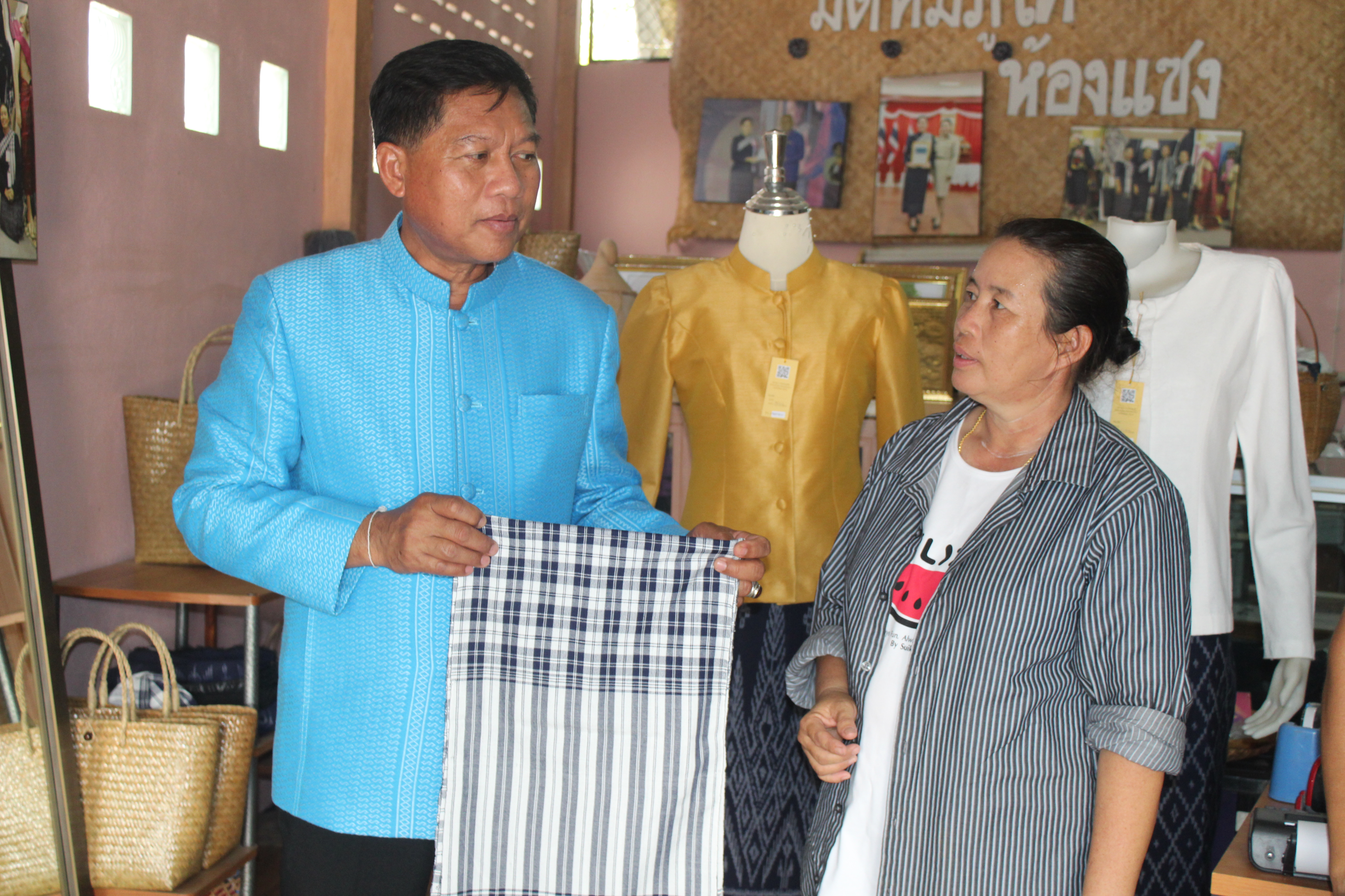 ผู้ตรวจราชการกรมการพัฒนาชุมชน ติดตามตรวจราชการในพื้นที่จังหวัดยโสธร ประจำเดือนเมษายน 2566