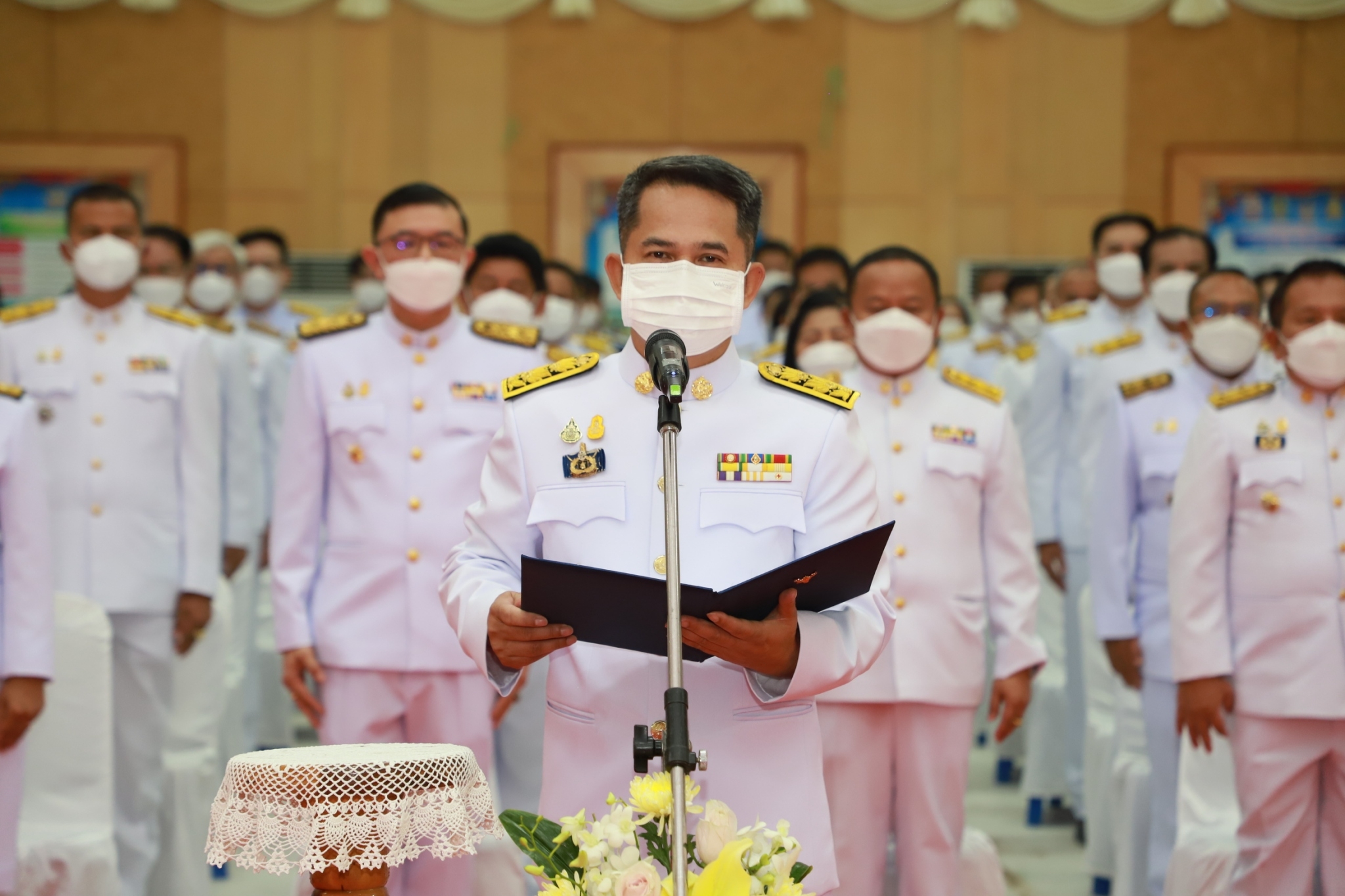 พช.ยโสธร ร่วมพิธี วันคล้ายวันสวรรคต สมเด็จพระนเรศวรมหาราช ประจำปี 2566