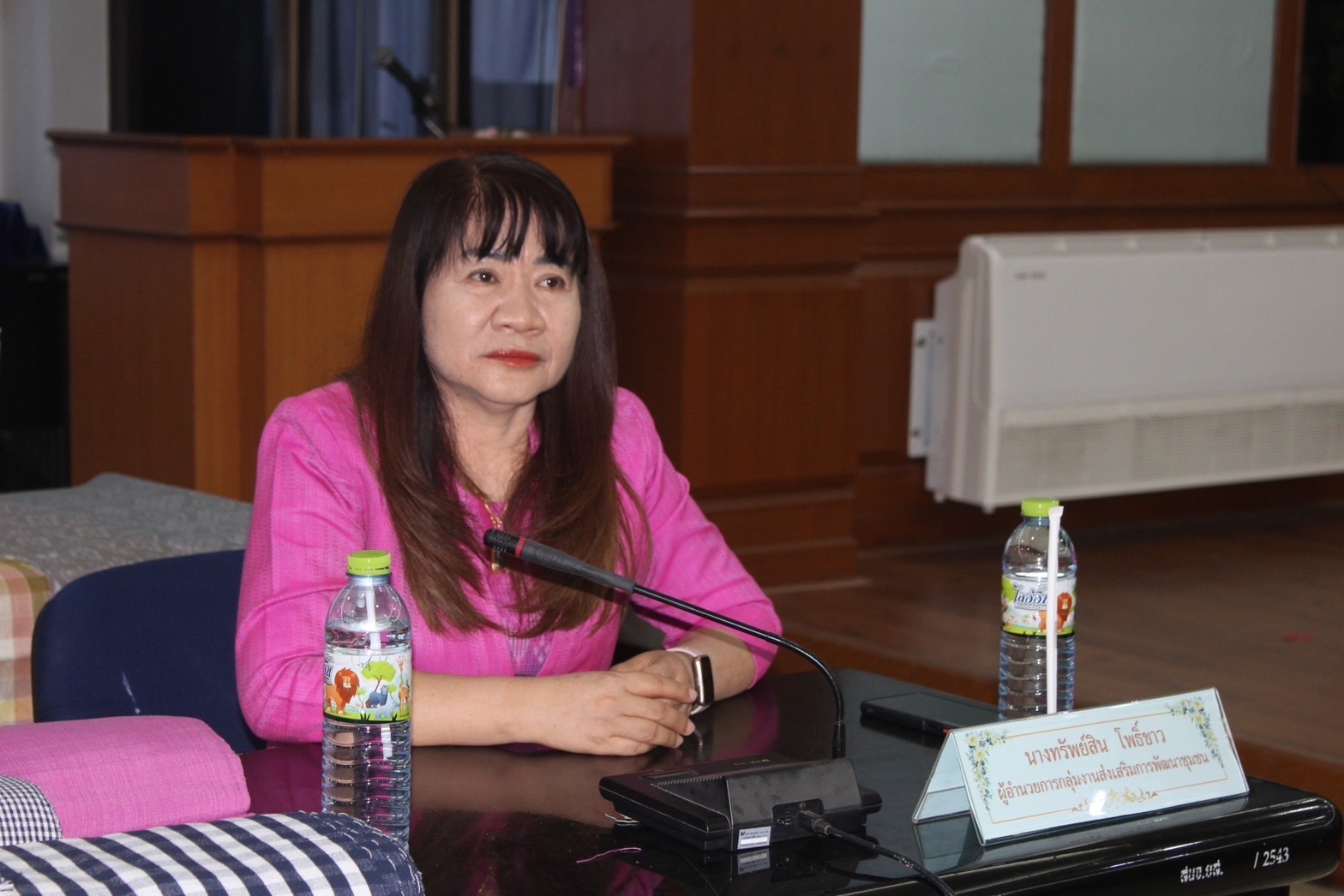 พช.ยโสธร เดินหน้าเร่งพัฒนาลายผ้า “ผ้าไทยใส่ให้สนุก” ของสมเด็จพระเจ้าลูกเธอ เจ้าฟ้าสิริวัณณวรี นารีรัตนราชกัญญา