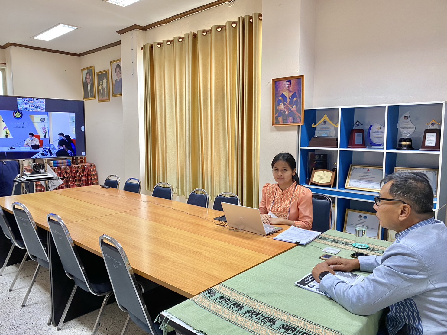 พช.ยโสธร ร่วมการประชุมชี้แจงแนวทางการขับเคลื่อนโครงการพัฒนาชุมชนดิจิทัล 4.0 ประจำปี 2566 ผ่านระบบ conference