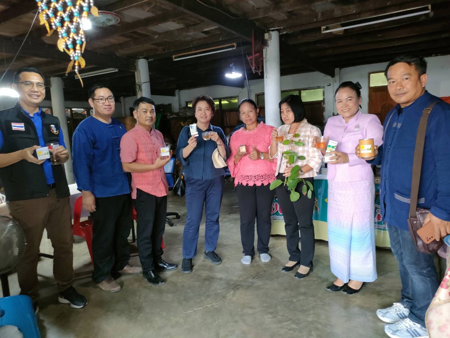 พช.ยโสธร ลงพื้นที่ติดตาม สนับสนุนการดำเนินงานการดำเนินงานตามโครงการพัฒนาผลิตภัณฑ์สินค้าชุมชน กิจกรรมส่งเสริมกระบวนการเครือข่ายองค์ความรู้ ( Knowledge – Based OTOP : KBO) กิจกรรมที่ 2 พัฒนาผลิตภัณฑ์ OTOP