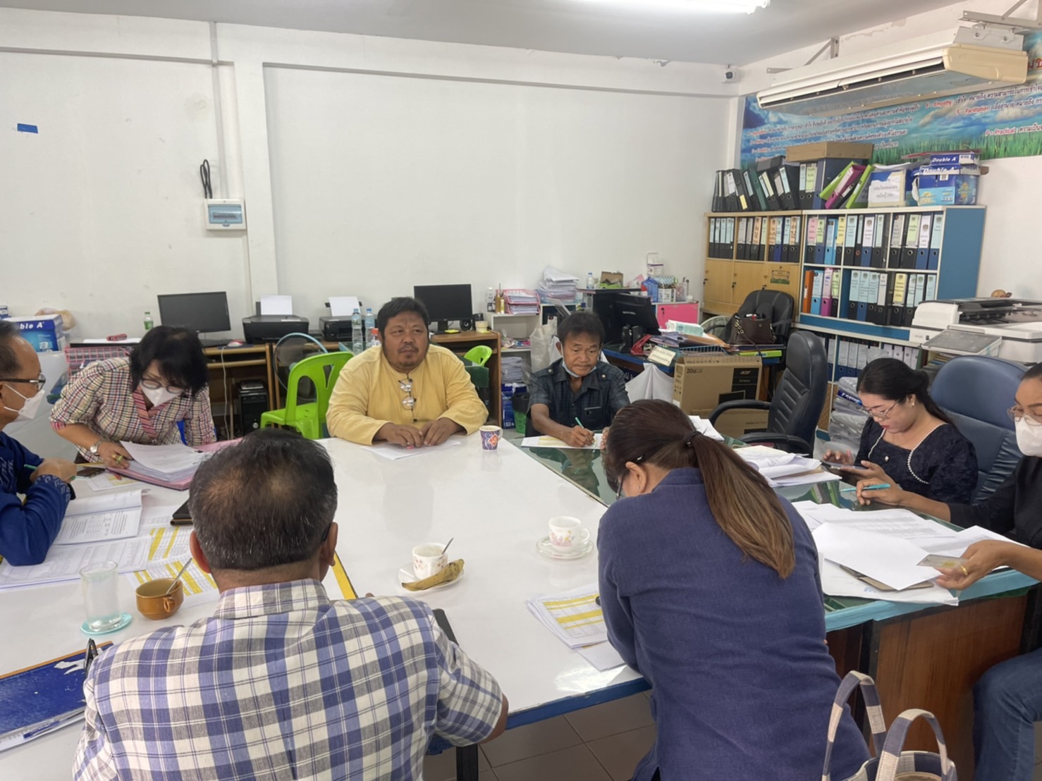 พช.ยโสธรติดตามการจัดเก็บข้อมูลความจำเป็นพื้นฐาน (จปฐ.) และ กชช.2ค อำเภอทรายมูล และอำเภอเมืองยโสธร