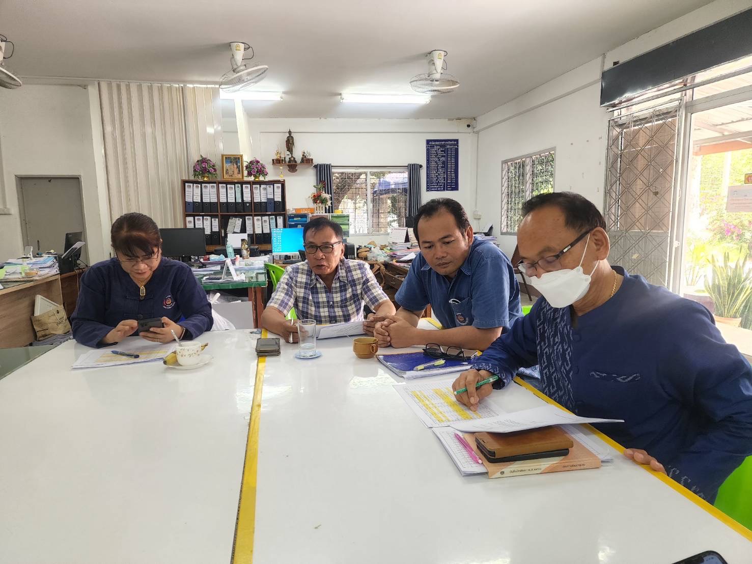 พช.ยโสธรติดตามการจัดเก็บข้อมูลความจำเป็นพื้นฐาน (จปฐ.) และ กชช.2ค อำเภอทรายมูล และอำเภอเมืองยโสธร