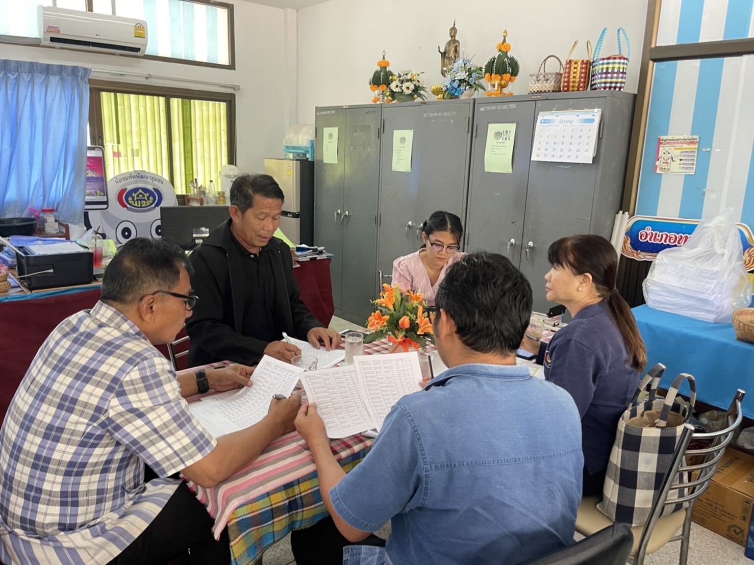 พช.ยโสธรติดตามการจัดเก็บข้อมูลความจำเป็นพื้นฐาน (จปฐ.) และ กชช.2ค อำเภอทรายมูล และอำเภอเมืองยโสธร