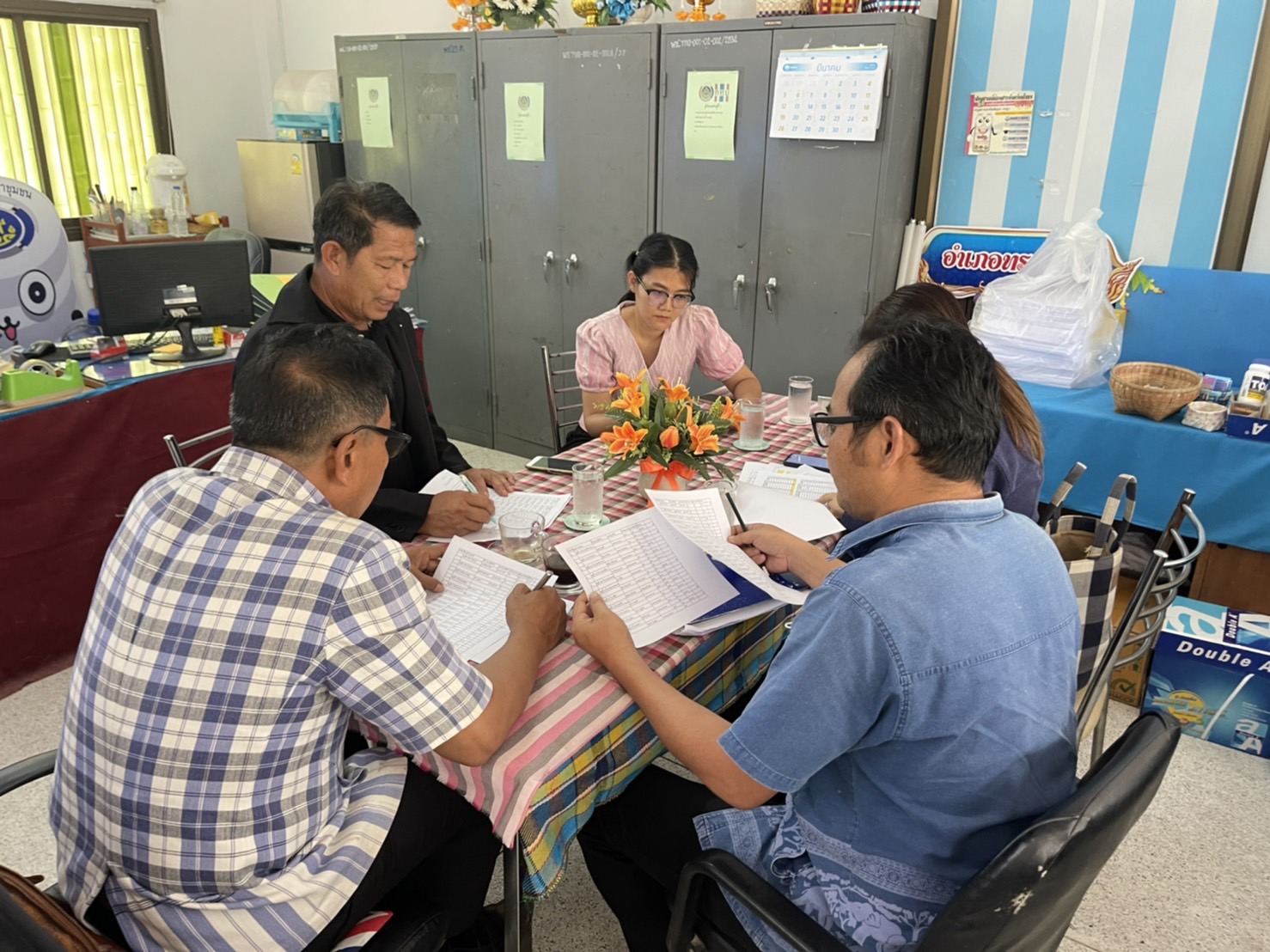 พช.ยโสธรติดตามการจัดเก็บข้อมูลความจำเป็นพื้นฐาน (จปฐ.) และ กชช.2ค อำเภอทรายมูล และอำเภอเมืองยโสธร