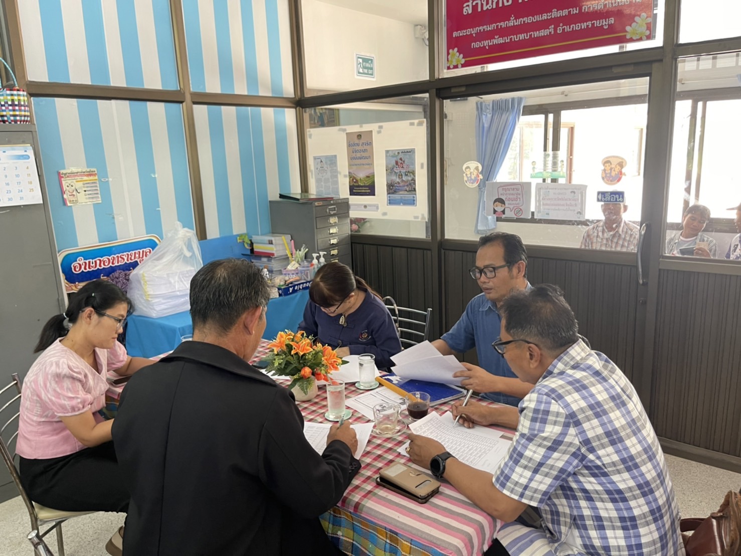 พช.ยโสธรติดตามการจัดเก็บข้อมูลความจำเป็นพื้นฐาน (จปฐ.) และ กชช.2ค อำเภอทรายมูล และอำเภอเมืองยโสธร