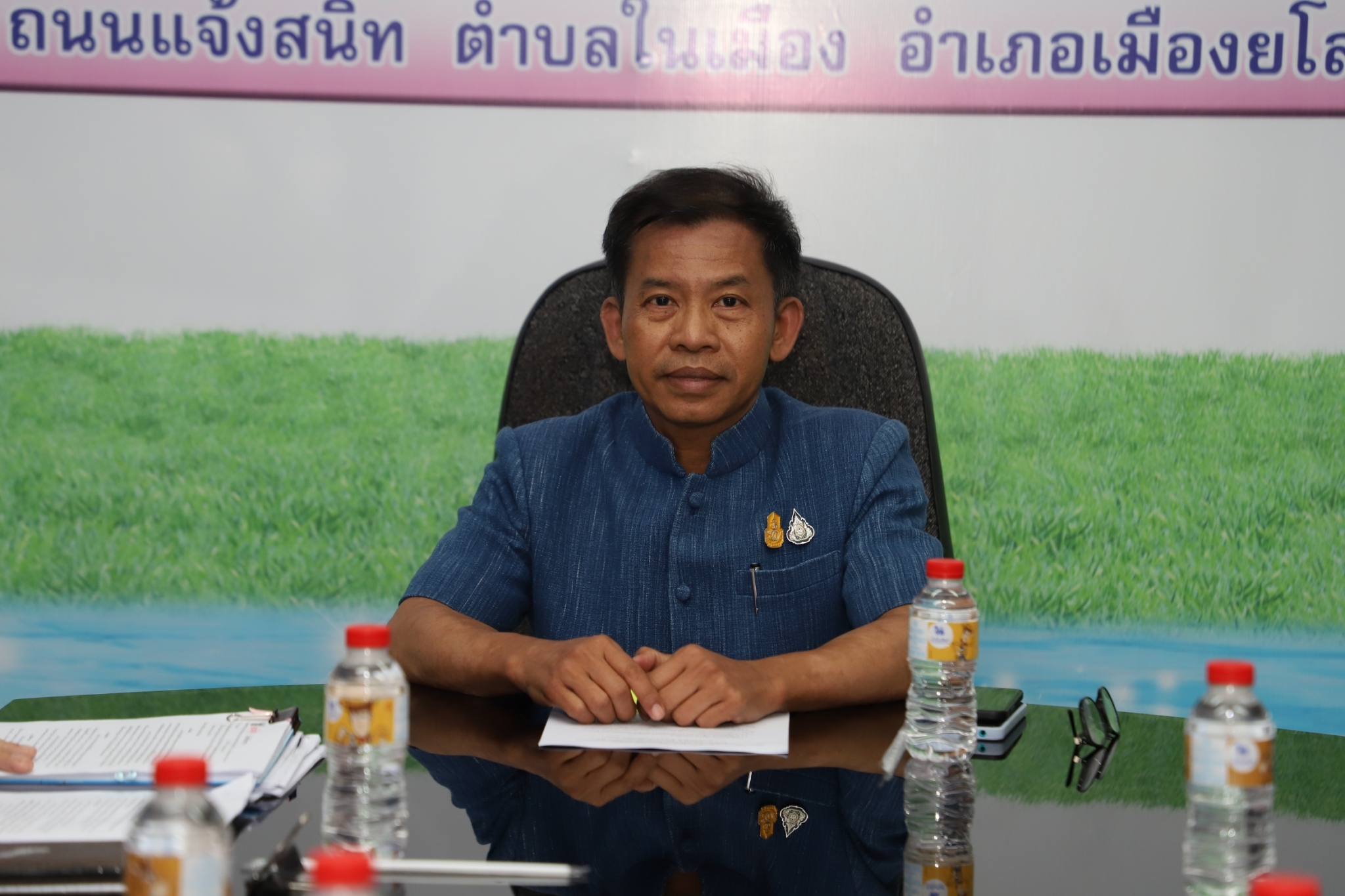 ?พช.ยโสธร ร่วมประชุมหารือร่วมกับหน่วยงานในการดำเนินการ กิจกรรมทำบุญตักบาตร เพื่อนำอาหารและสิ่งของไปช่วยเหลือคนยากจน ผู้ด้อยโอกาส ในพื้นที่จังหวัดยโสธร ภายใต้โครงการขจัดความยากจนพัฒนาคนทุกช่วงวัยอย่างยั่งยืนตามหลัก ปรัชญาของเศรษฐกิจพอเพียง