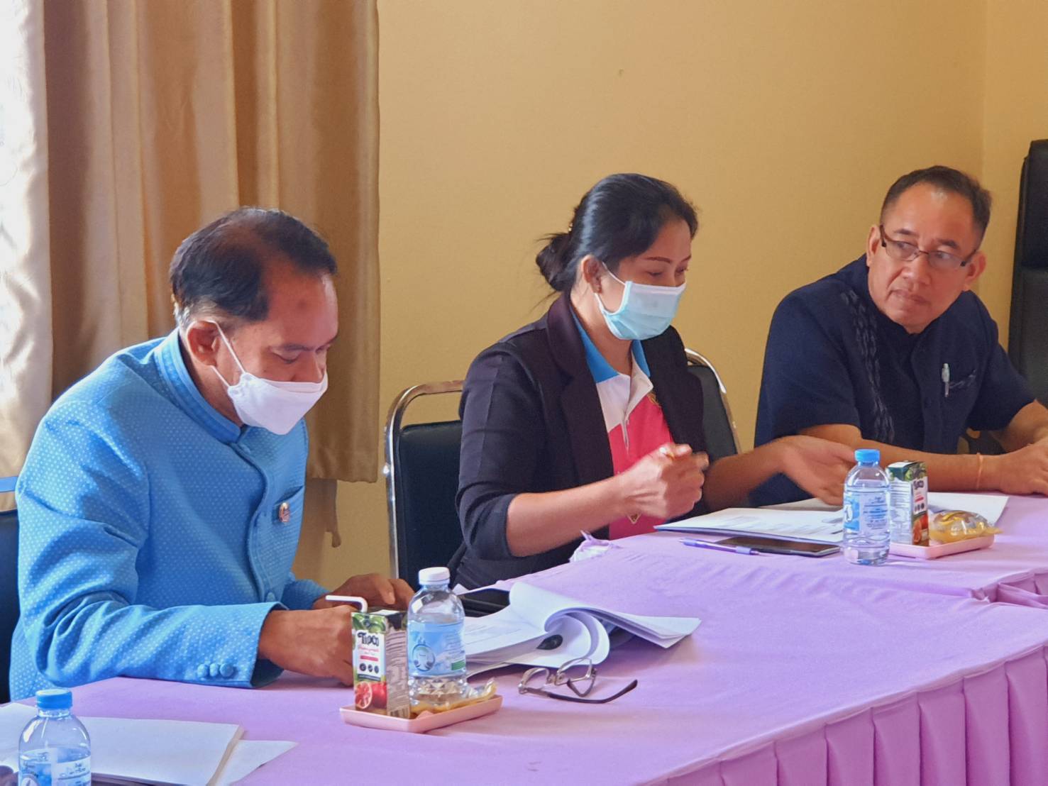 พช.ยโสธร ร่วมประชุมคณะกรรมการติดตามและประเมินผลแผนพัฒนาเทศบาลเมือง ยโสธร