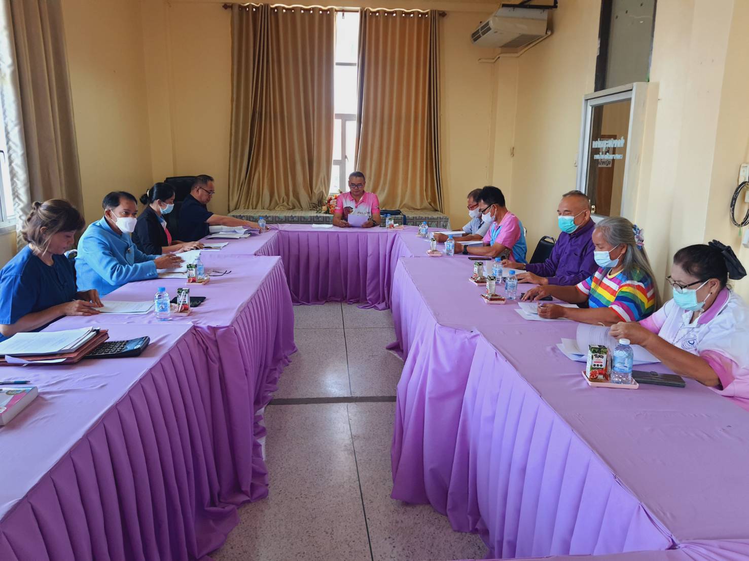 พช.ยโสธร ร่วมประชุมคณะกรรมการติดตามและประเมินผลแผนพัฒนาเทศบาลเมือง ยโสธร