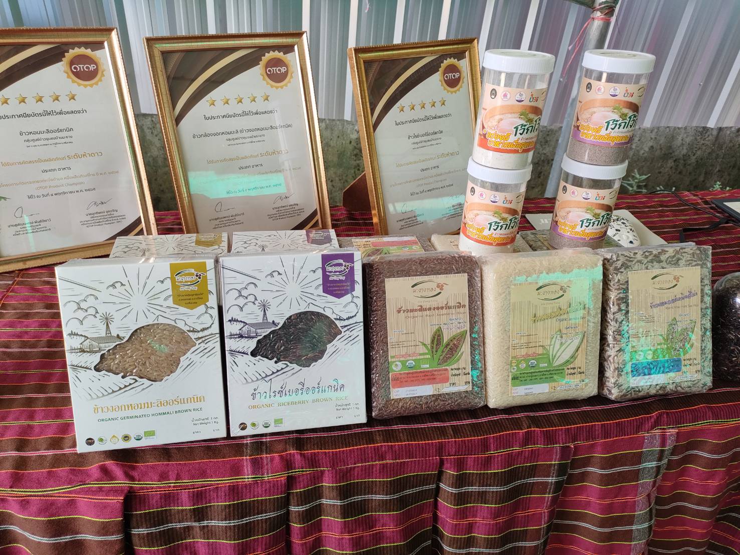 ?พช.ยโสธร นำเครือข่ายเกษตรปลอดภัยระดับจังหวัด จังหวัดยโสธร ศึกษาดูงาน ศูนย์ข้าวชุมชนบ้านมะยาง อำเภอราษีไศล จังหวัดศรีสะเกษ