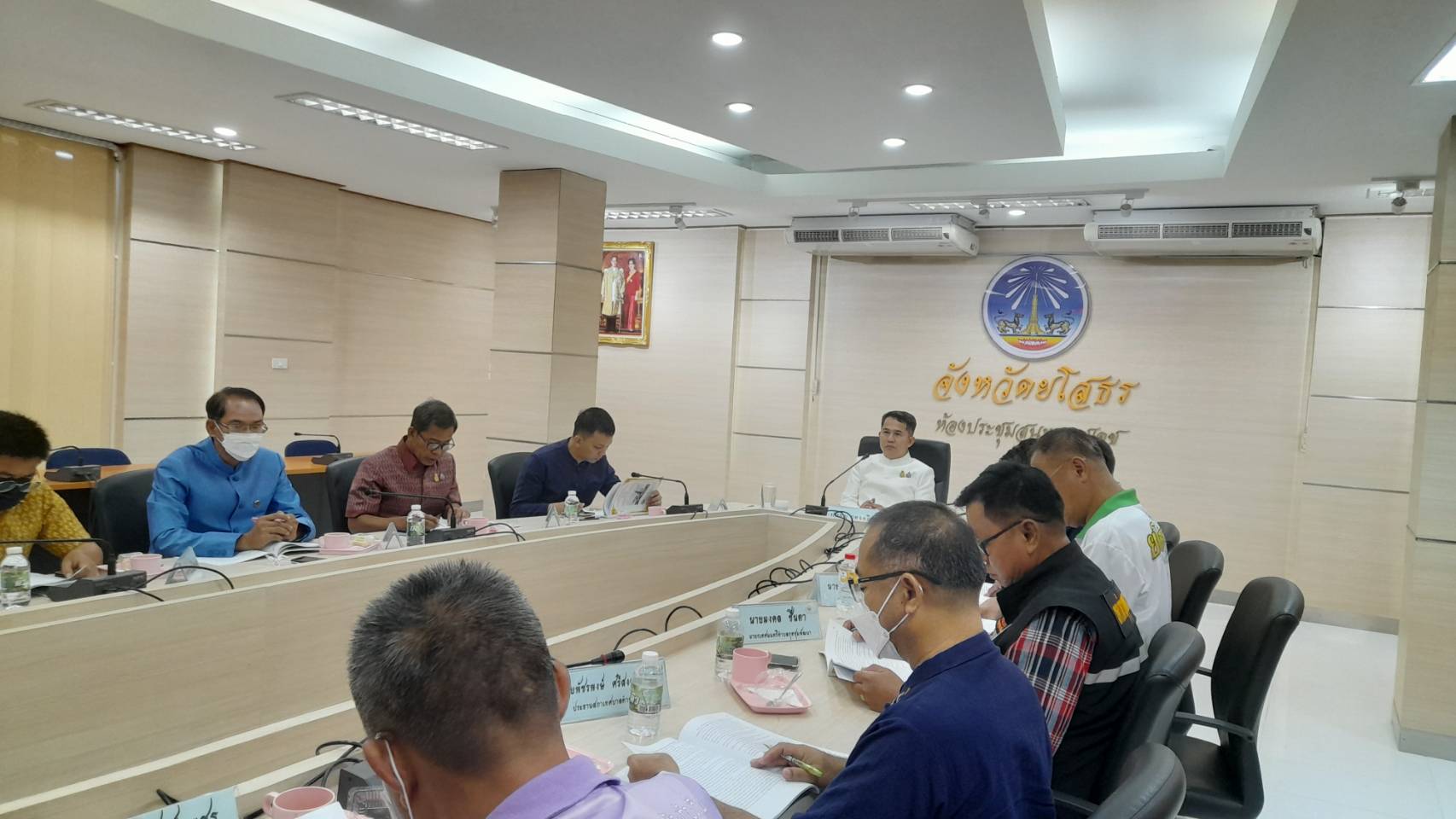 พช.ยโสธร ร่วมประชุมคณะกรรมการพนักงานเทศบาล จังหวัดยโสธร(ก.ท.จ.ยโสธร)