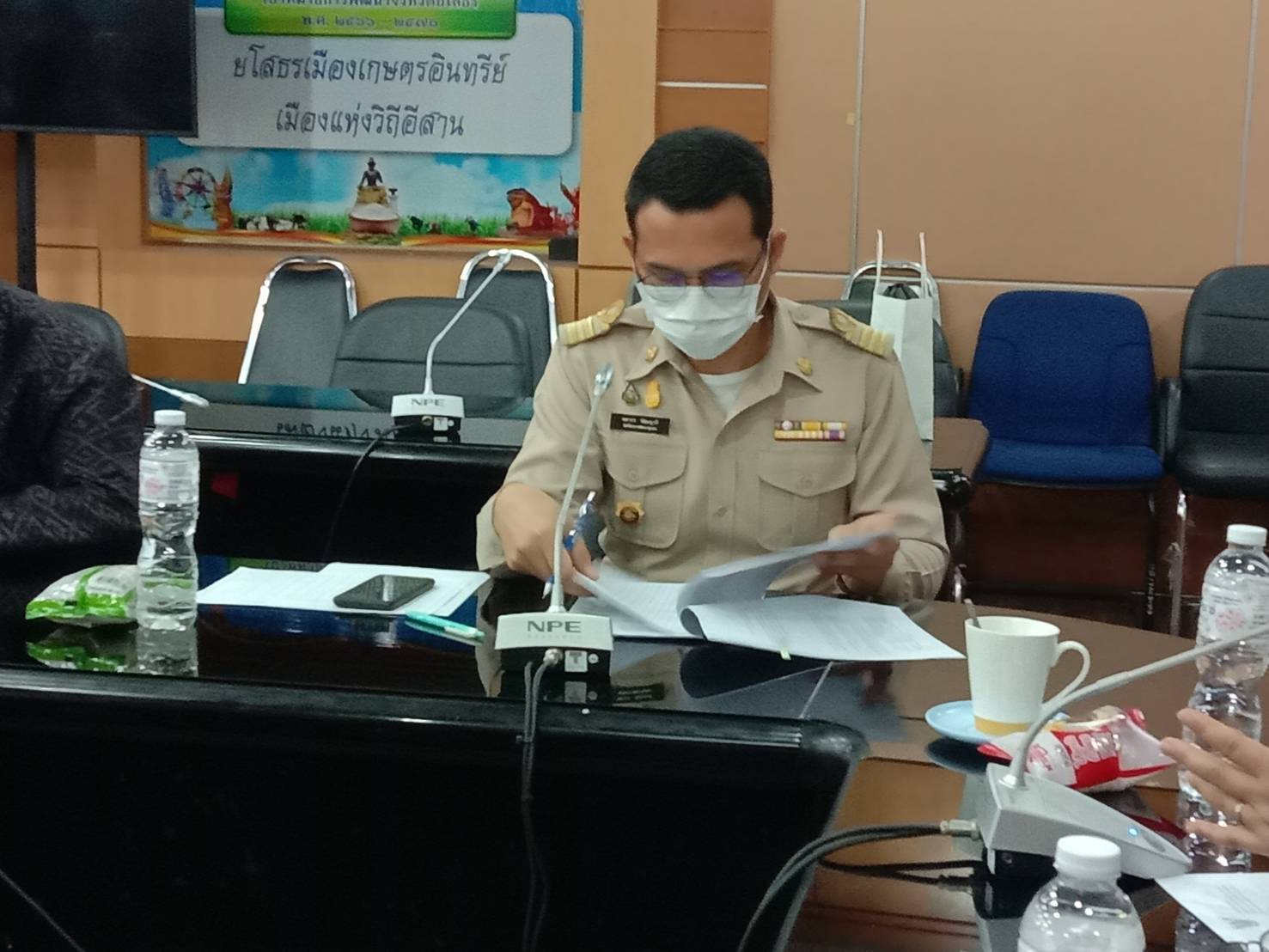 พช.ยโสธร ประชุมคัดเลือกผู้ผลิต ผู้ประกอบการ OTOP จังหวัดยโสธร เพื่อร่วมจำหน่ายผลิตภัณฑ์ในงาน OTOP Midyear 2023