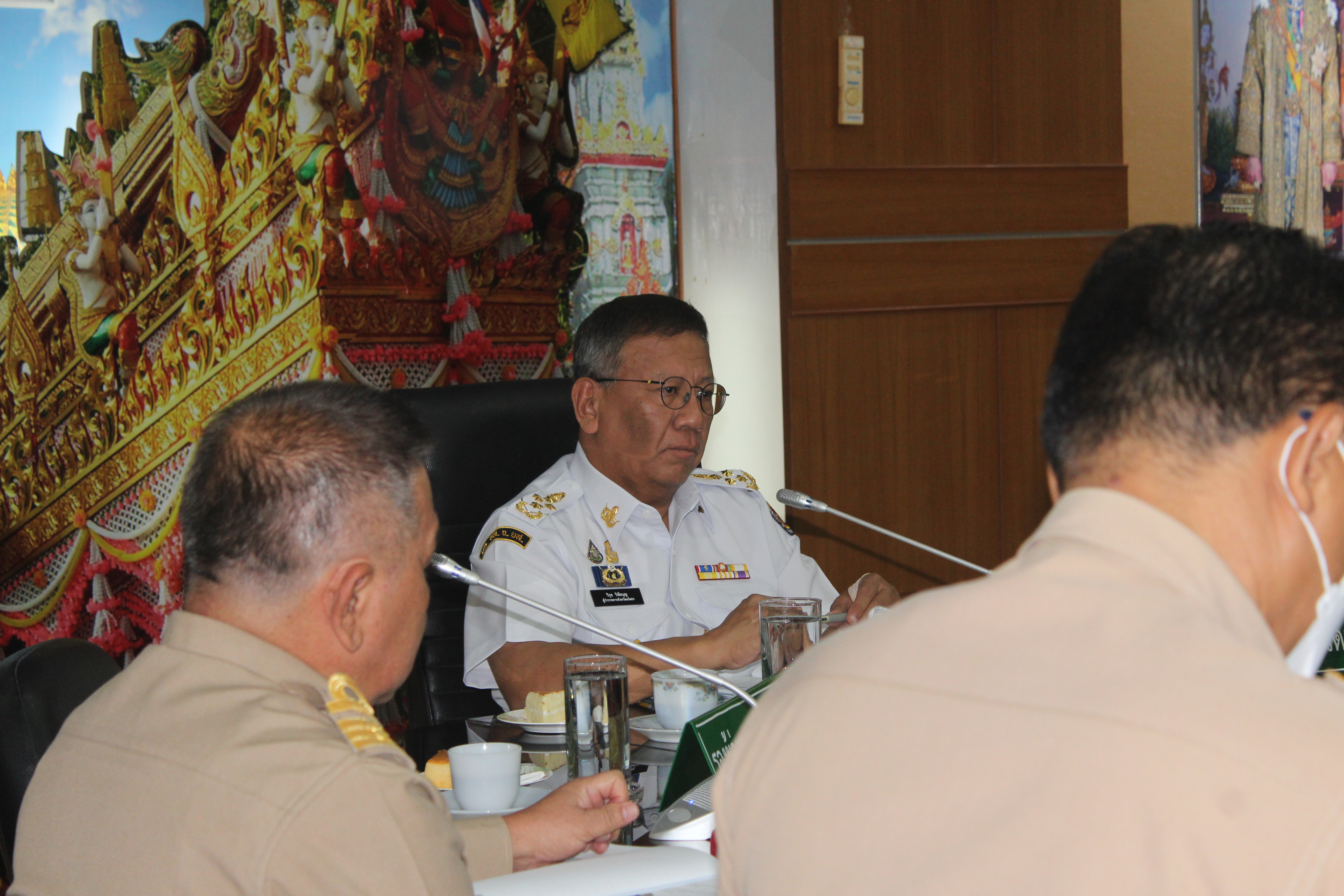 ?พช.ยโสธร ร่วมประชุมหัวหน้าส่วนราชการ หัวหน้าหน่วยงานรัฐวิสาหกิจ สังกัดกระทรวงมหาดไทยและนายอำเภอ ประจำเดือน เมษายน