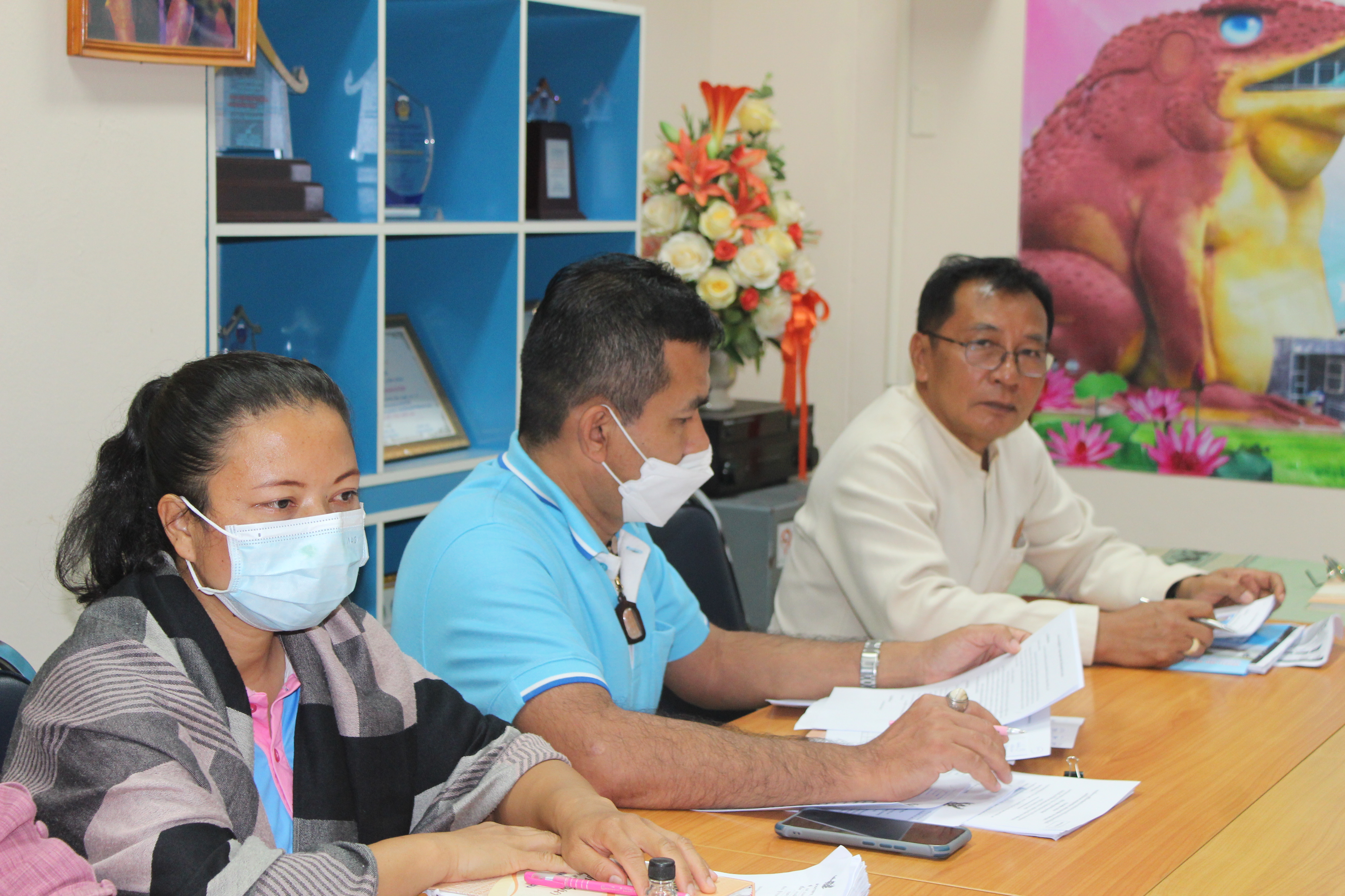 ?พช.ยโสธร ประชุมเจ้าหน้าที่พัฒนาชุมชนจังหวัดยโสธร ประจำเดือน พฤษภาคม