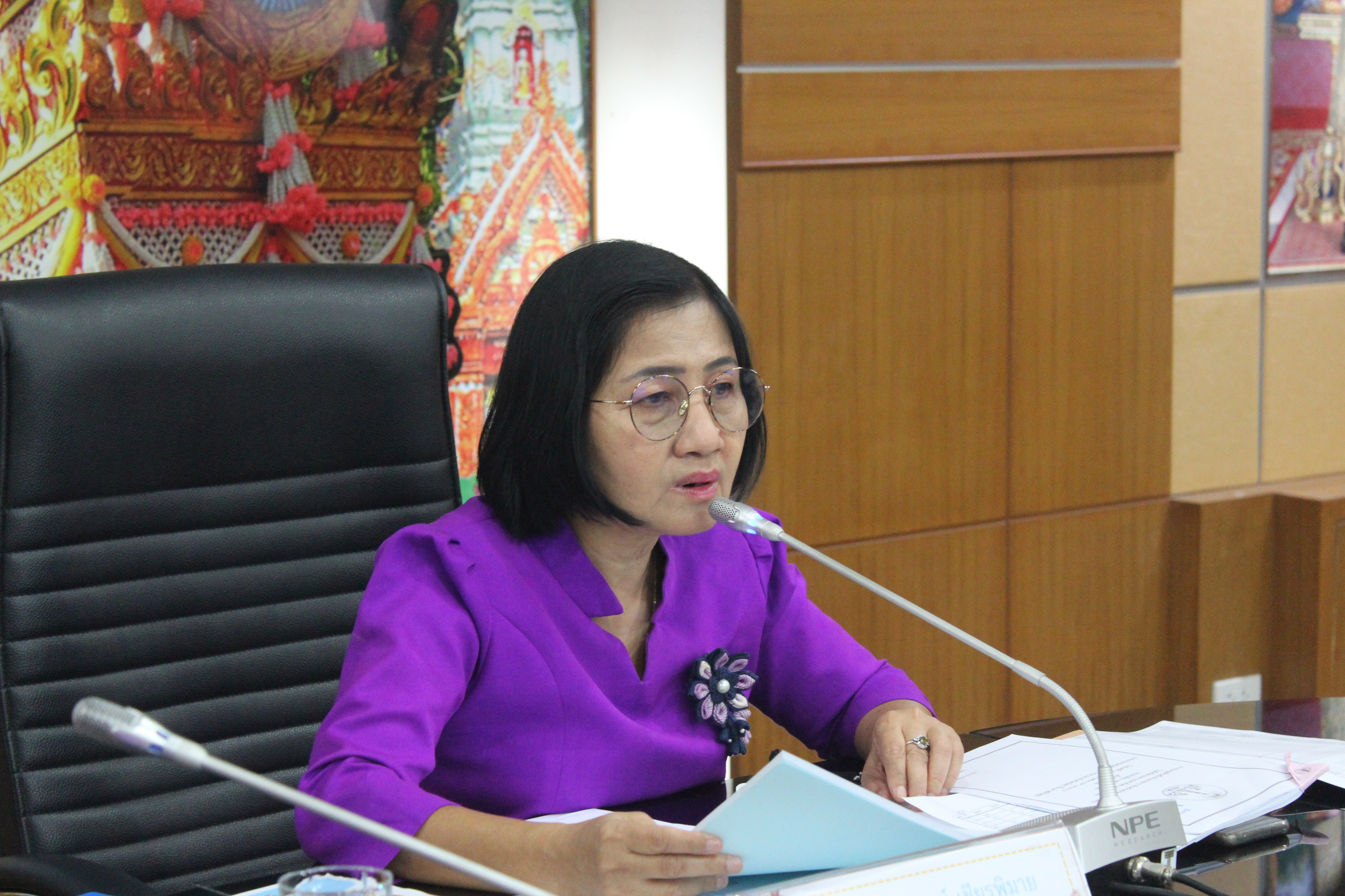 ?พช.ยโสธร ประชุมผู้บริหารและเจ้าหน้าที่พัฒนาชุมชนสังกัดสำนักงานพัฒนาชุมชนจัง หวัดยโสธร ครั้งที่ 5/ 2566