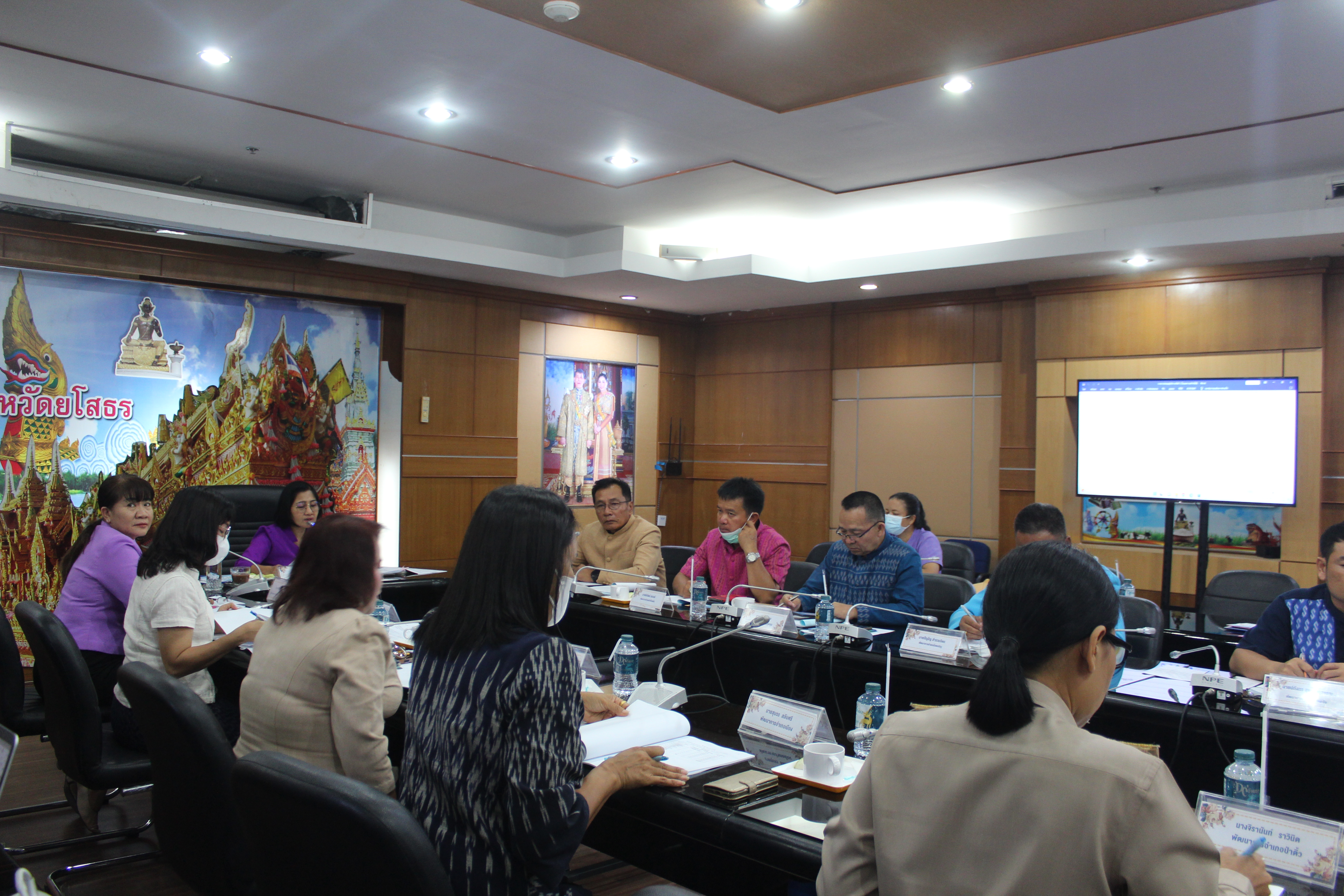 ?พช.ยโสธร ประชุมผู้บริหารและเจ้าหน้าที่พัฒนาชุมชนสังกัดสำนักงานพัฒนาชุมชนจัง หวัดยโสธร ครั้งที่ 5/ 2566