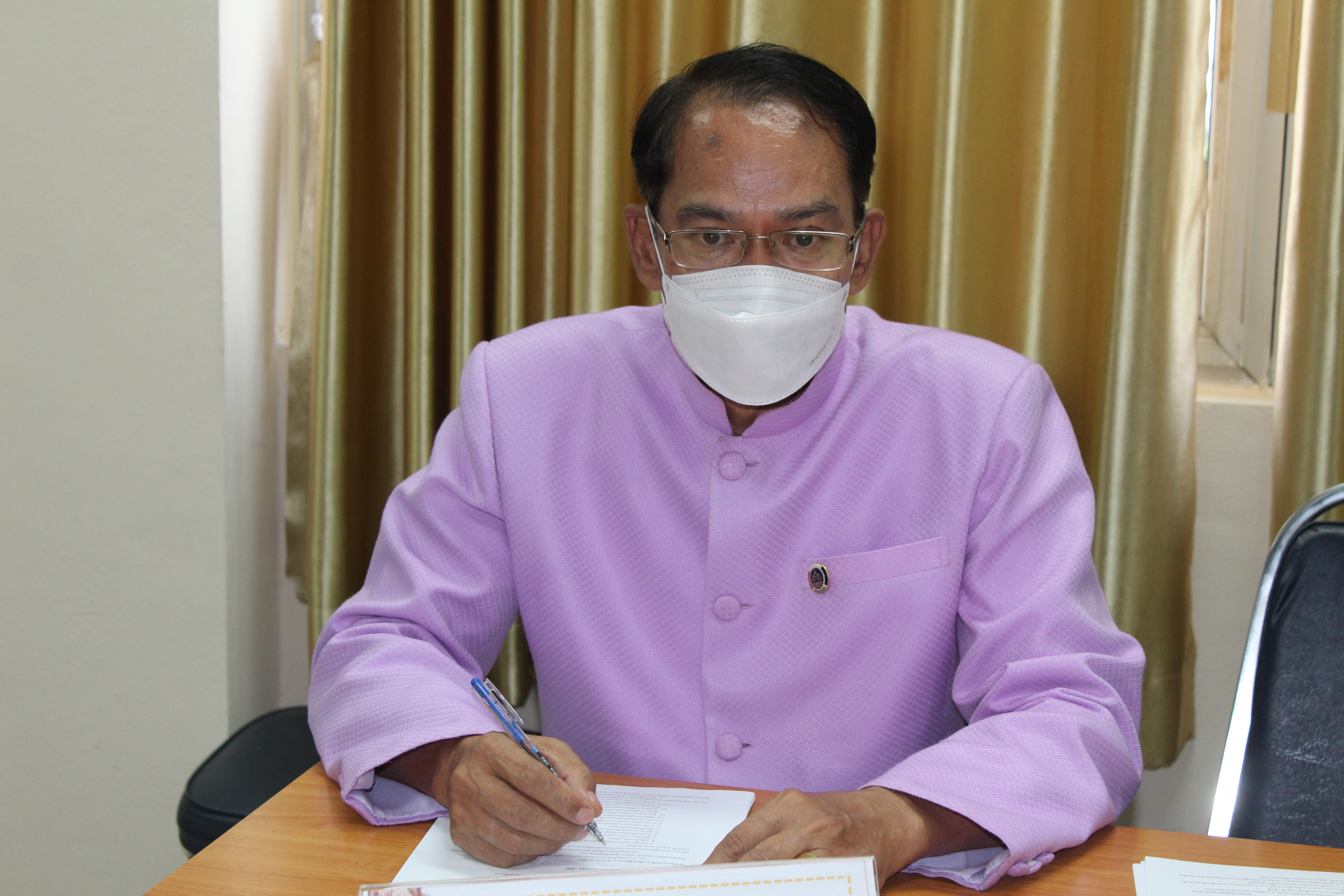 พช.ยโสธร ประชุมคณะกรรมการคัดเลือกกองทุนแม่ของแผ่นดินจังหวัดยโสธร