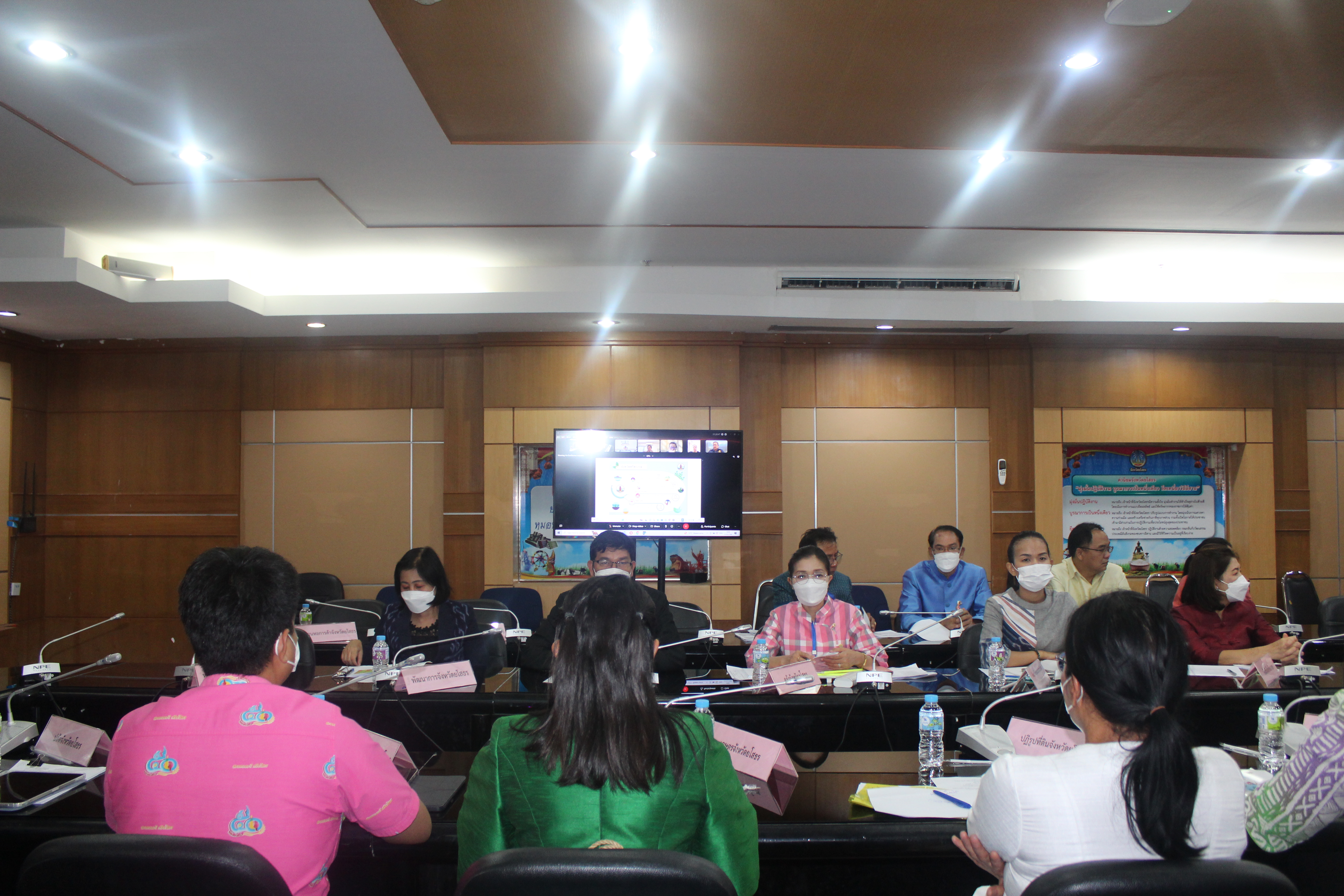 พช.ยโสธร ร่วมประชุมคณะอนุกรรมาธิการติดตาม เสนอแนะ และเร่งรัดการปฏิรูปประเทศเพื่อแก้ความยากจนและลดความเหลื่อมล้ำ ผ่านระบบสื่ออิเล็กทรอนิกส์ (โปรแกรม Cisco Webex Meeting)