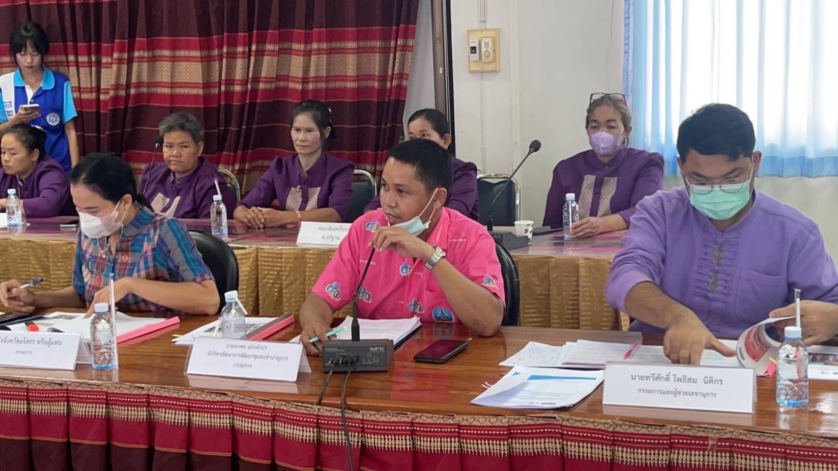 พช.ยโสธร ลงพื้นที่ดำเนินการคัดเลือกคนกองทุนพัฒนาบทบาทสตรีดีเด่น ระดับจังหวัดยโสธร