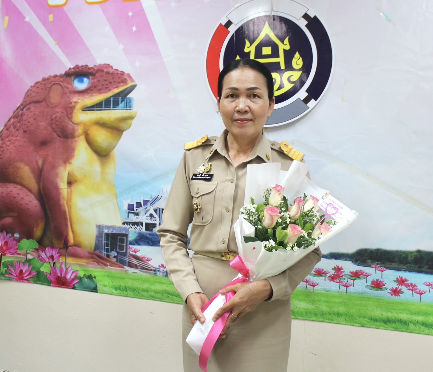 พช.ยโสธร ต้อนรับข้าราชการที่ย้ายมาปฏิบัติหน้าที่ ณ สำนักงานพัฒนาชุมชนจังหวัดยโสธร