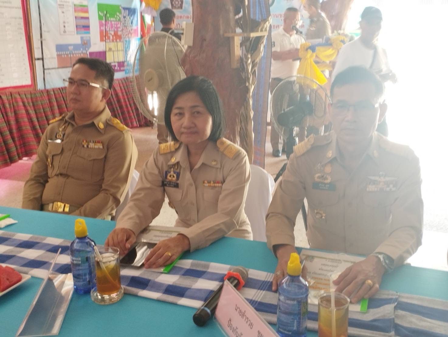 พช.ยโสธร ร่วมต้อนรับคณะตรวจเยี่ยมโครงการชุมชนยั่งยืน เพื่อแก้ไขปัญหายาเสพติดแบบครบวงจร ตามยุทธศาสตร์ชาติ ในพื้นที่อำเภอทรายมูล จังหวัดยโสธร