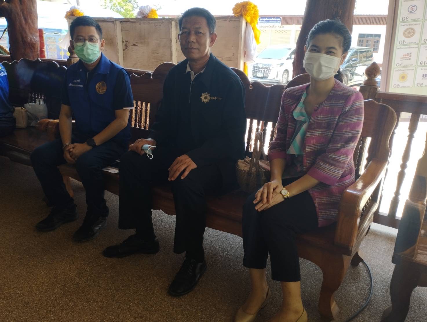 พช.ยโสธร ร่วมต้อนรับคณะตรวจเยี่ยมโครงการชุมชนยั่งยืน เพื่อแก้ไขปัญหายาเสพติดแบบครบวงจร ตามยุทธศาสตร์ชาติ ในพื้นที่อำเภอทรายมูล จังหวัดยโสธร