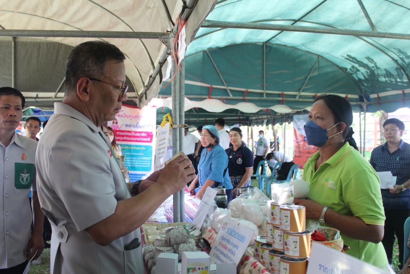 ?พช.ยโสธร ร่วมกิจกรรมหน่วยแพทย์อาสา สมเด็จพระศรีนครินทราบรมราชชนนี (พอ.สว.) ครั้งที่ 7 ร่วมกับโครงการจังหวัดเคลื่อนที่ “เพิ่มรอยยิ้ม เติมความสุข ให้คนยโสธร”