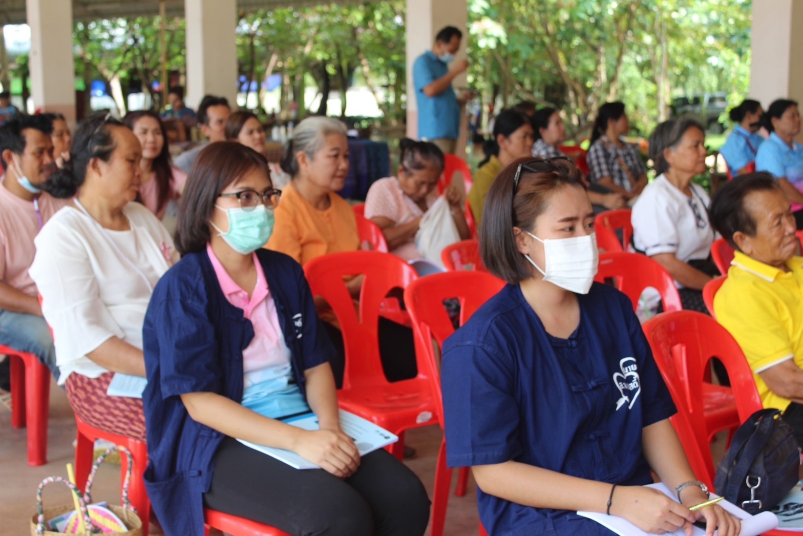 พช.ยโสธร ติดตามการดำเนินกิจกรรมยกระดับการพัฒนาผลิตภัณฑ์จากภูมิปัญญาท้องถิ่นให้เป็นเอกลักษณ์และได้มาตรฐาน รุ่นที่ 2 ณ วิทยาลัยเทคโนโลยีศรีพิพัฒน์อินเตอร์ ตำบลกุดชุม อำเภอกุดชุม จังหวัดยโสธร