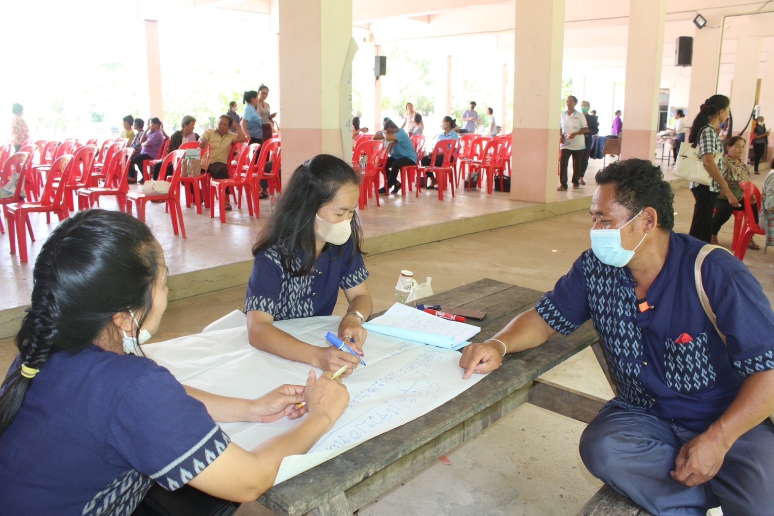 พช.ยโสธร ติดตามการดำเนินกิจกรรมยกระดับการพัฒนาผลิตภัณฑ์จากภูมิปัญญาท้องถิ่นให้เป็นเอกลักษณ์และได้มาตรฐาน รุ่นที่ 2 ณ วิทยาลัยเทคโนโลยีศรีพิพัฒน์อินเตอร์ ตำบลกุดชุม อำเภอกุดชุม จังหวัดยโสธร