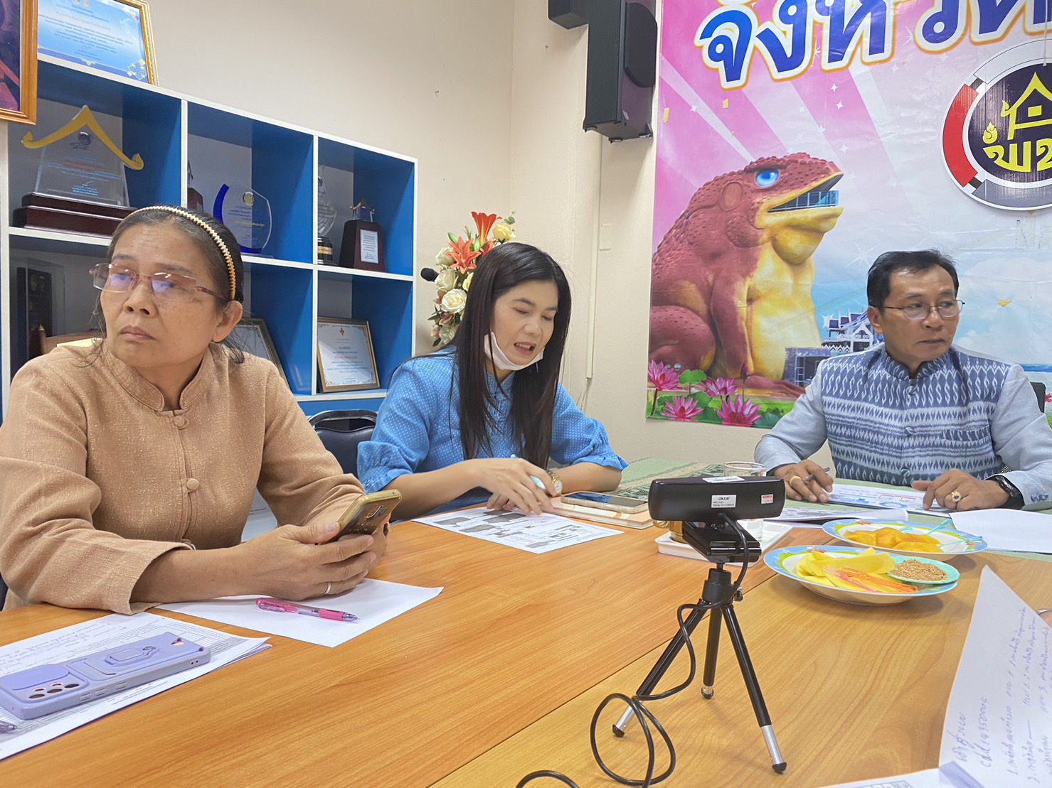 พช.ยโสธร  ประชุมสร้างความรู้ ความเข้าใจในการใช้ประโยชน์ Big Data กรมการพัฒนาชุมชนการเสริมสร้างความตระหนักในการรักษาความปลอดภัยของข้อมูล และการบันทึกข้อมูลในระบบศูนย์ข้อมูลกลางจังหวัดยโสธร  ประจำปี 2566