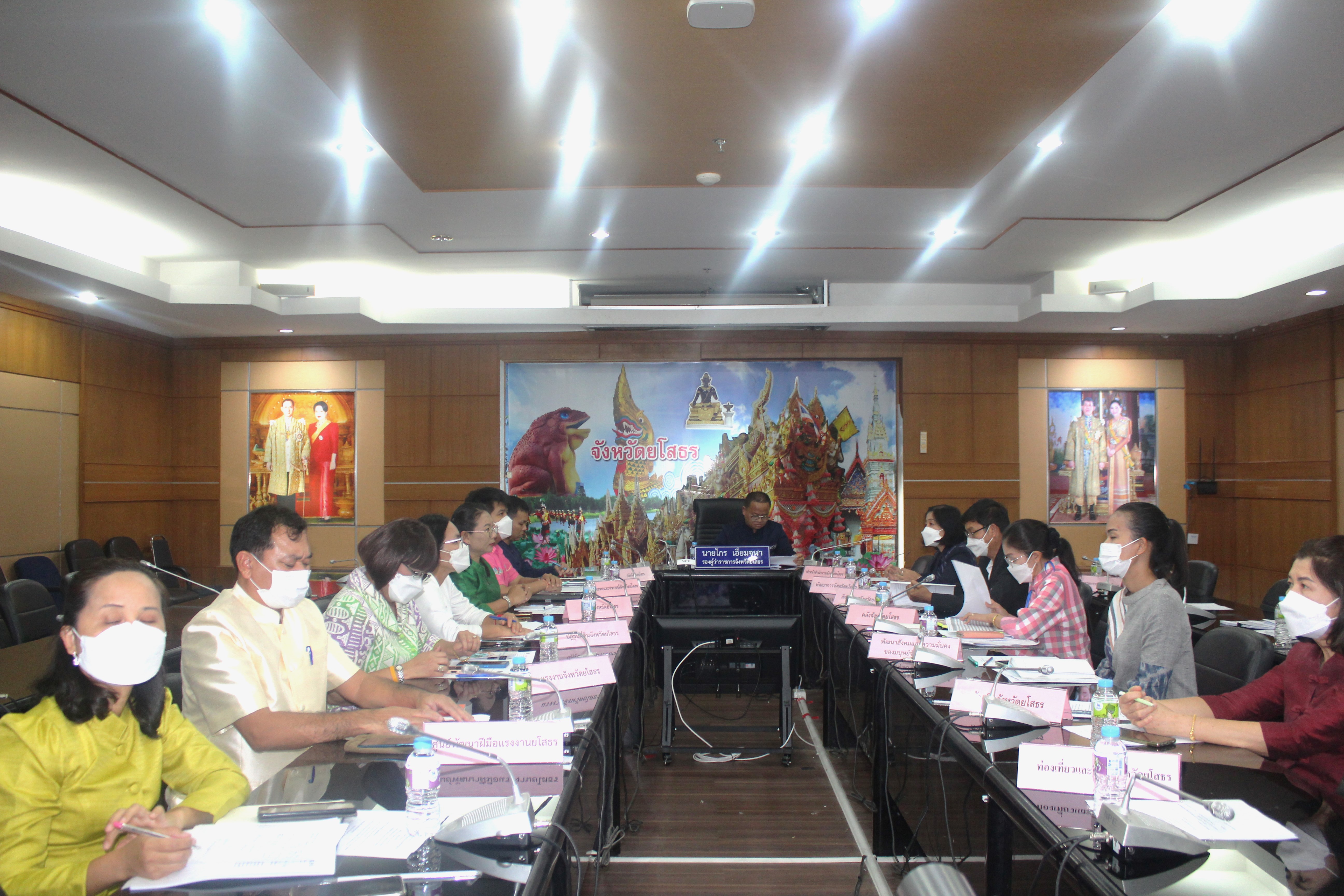 พช.ยโสธร ร่วมประชุมคณะอนุกรรมาธิการติดตาม เสนอแนะ และเร่งรัดการปฏิรูปประเทศเพื่อแก้ความยากจนและลดความเหลื่อมล้ำ ผ่านระบบสื่ออิเล็กทรอนิกส์ (โปรแกรม Cisco Webex Meeting)
