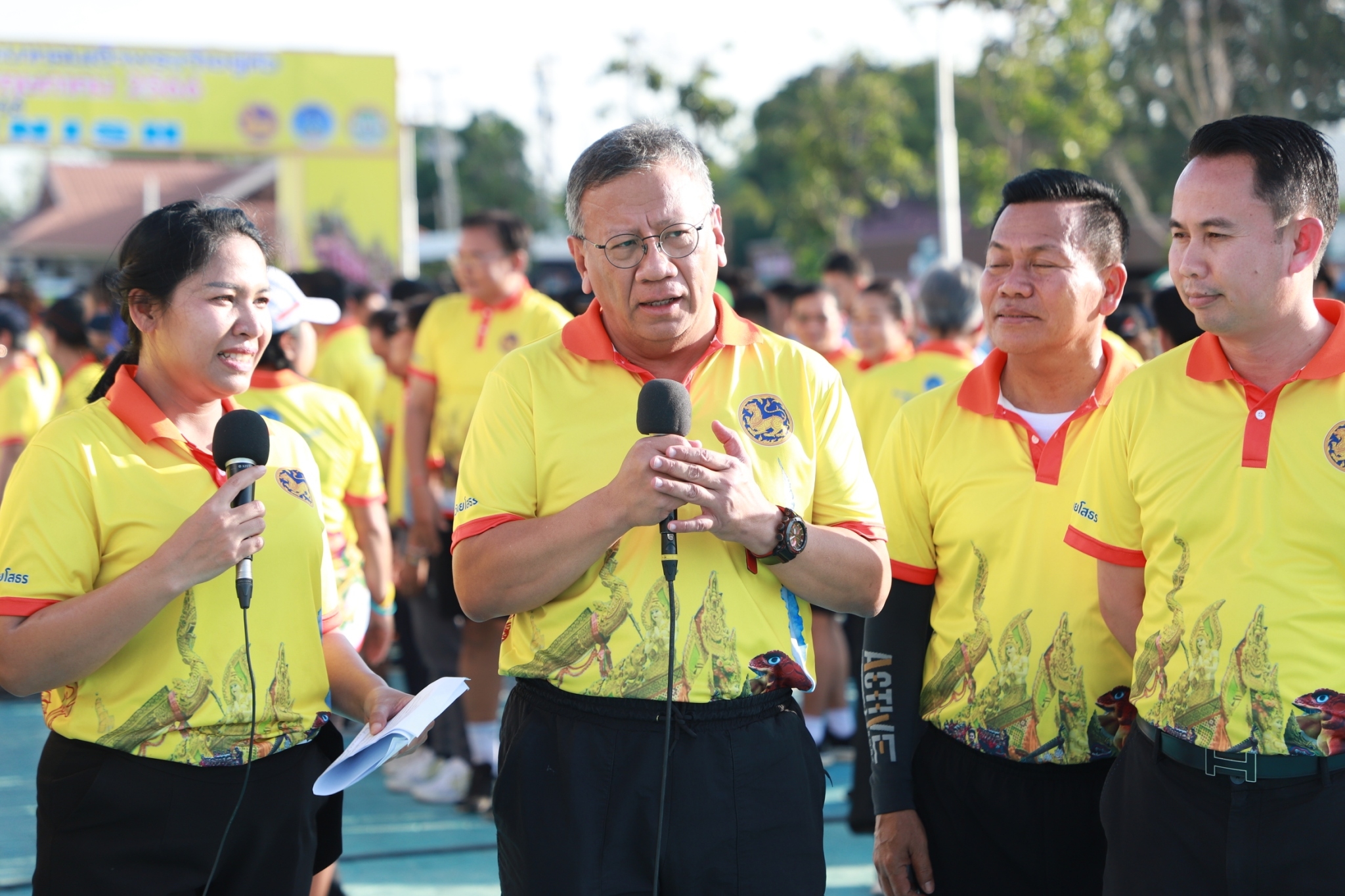 ?พช.ยโสธร ร่วมโครงการเดิน-วิ่ง เฉลิมพระเกียรติ พระบาทสมเด็จพระเจ้าอยู่หัว เนื่องในวันฉัตรมงคล 4 พฤษภาคม 2566
