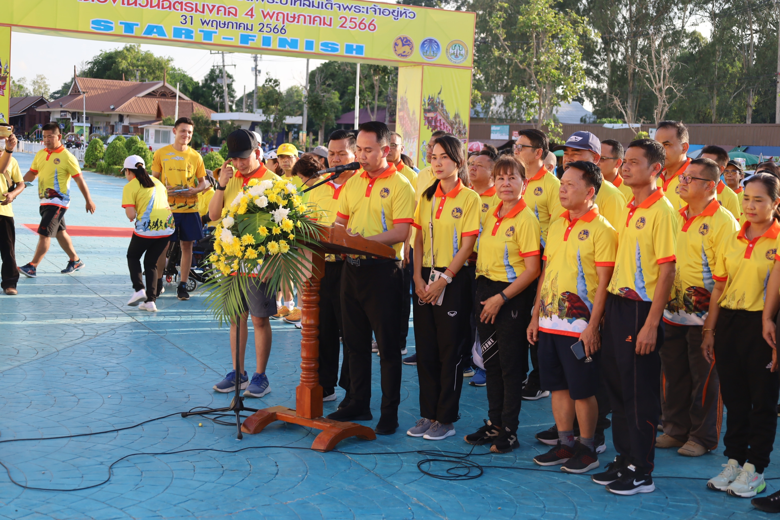 ?พช.ยโสธร ร่วมโครงการเดิน-วิ่ง เฉลิมพระเกียรติ พระบาทสมเด็จพระเจ้าอยู่หัว เนื่องในวันฉัตรมงคล 4 พฤษภาคม 2566