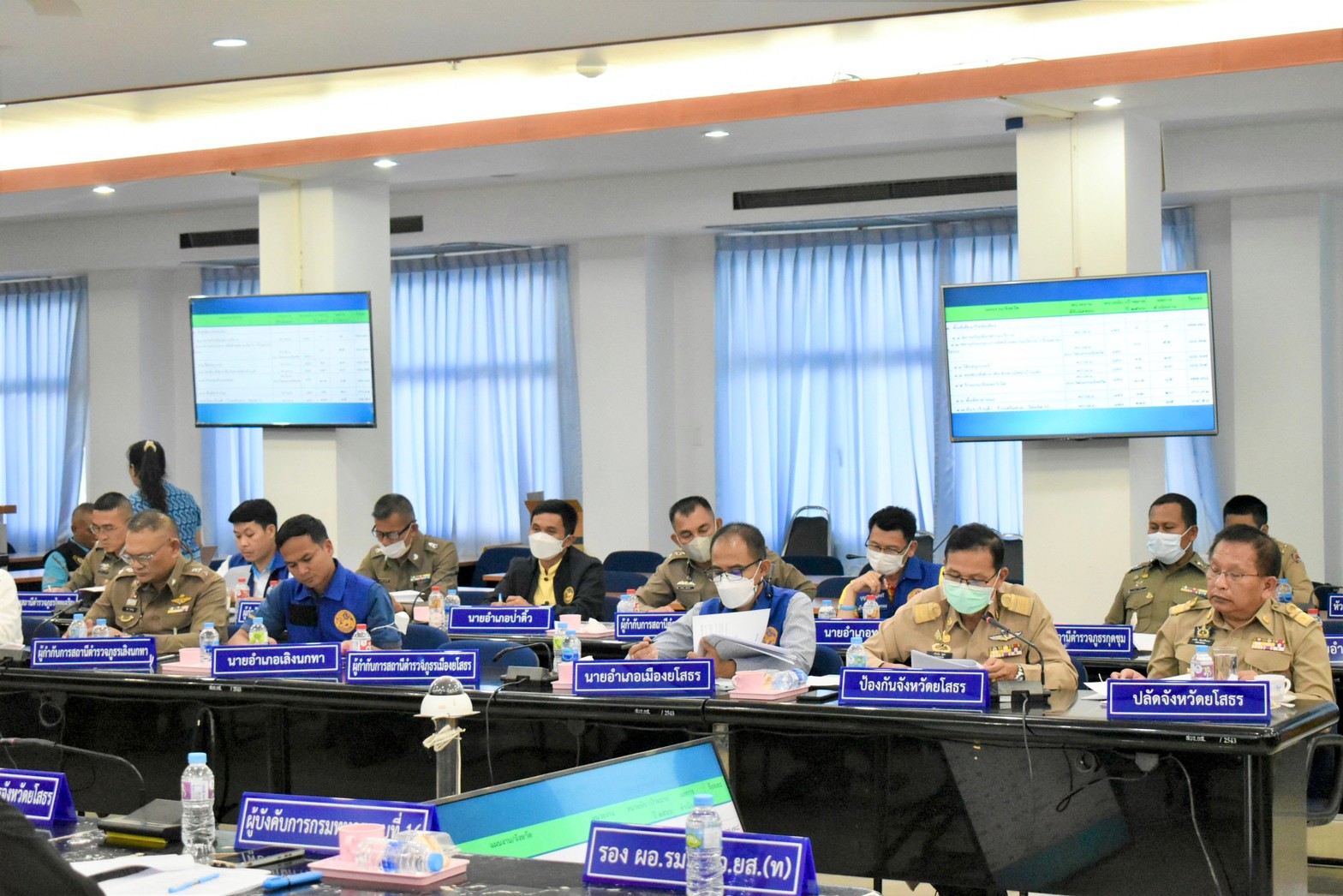 พช.ยโสธร ร่วมประชุมคณะกรรมการศูนย์อำนวยการป้องกันและปราบปรามยาเสพติดจังหวัดยโสธร (ศอ.ปส.จ.ยส.)ประจำเดือนพฤษภาคม 2566