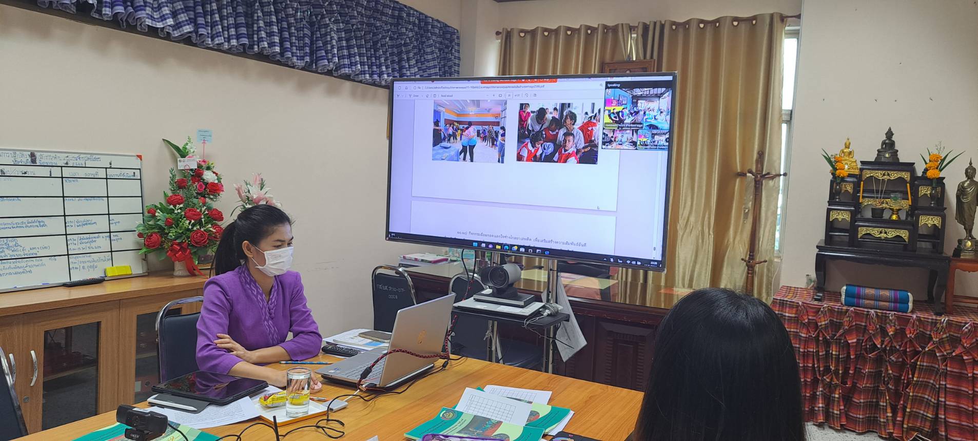 พช.ยโสธร คัดเลือกกองทุนแม่ของแผ่นดินดีเด่น ระดับจังหวัด ประจำปี 2566 ผ่านระบบออนไลน์ Cisco Webex ระหว่างวันที่ 15-16 มิถุนายน 2566