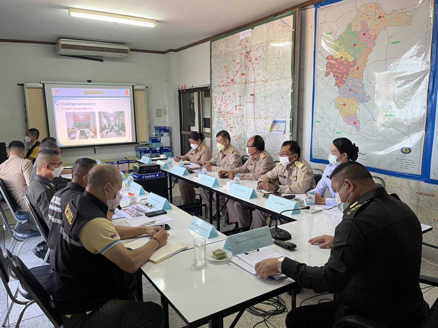 พช.ยโสธร ร่วมประชุมการฝึกและทดสอบแผนรักษาความมั่นคงภายใน ราชอาณาจักร ประจำปี 2566 (CPX)