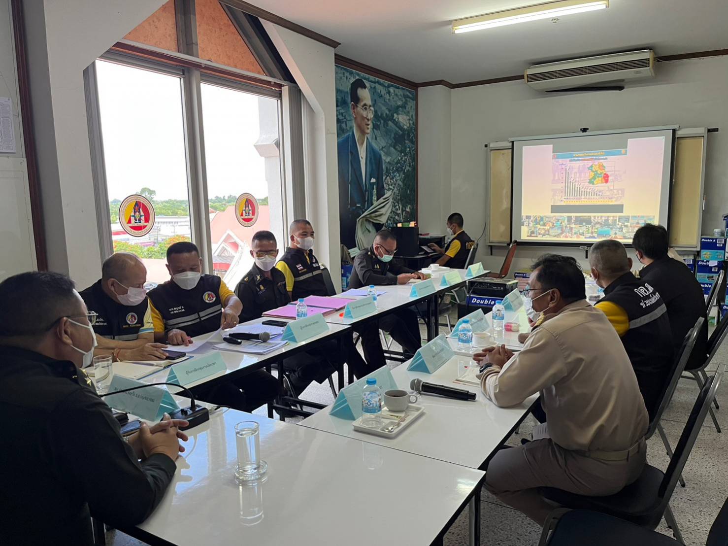 พช.ยโสธร ร่วมประชุมการฝึกและทดสอบแผนรักษาความมั่นคงภายใน ราชอาณาจักร ประจำปี 2566 (CPX)