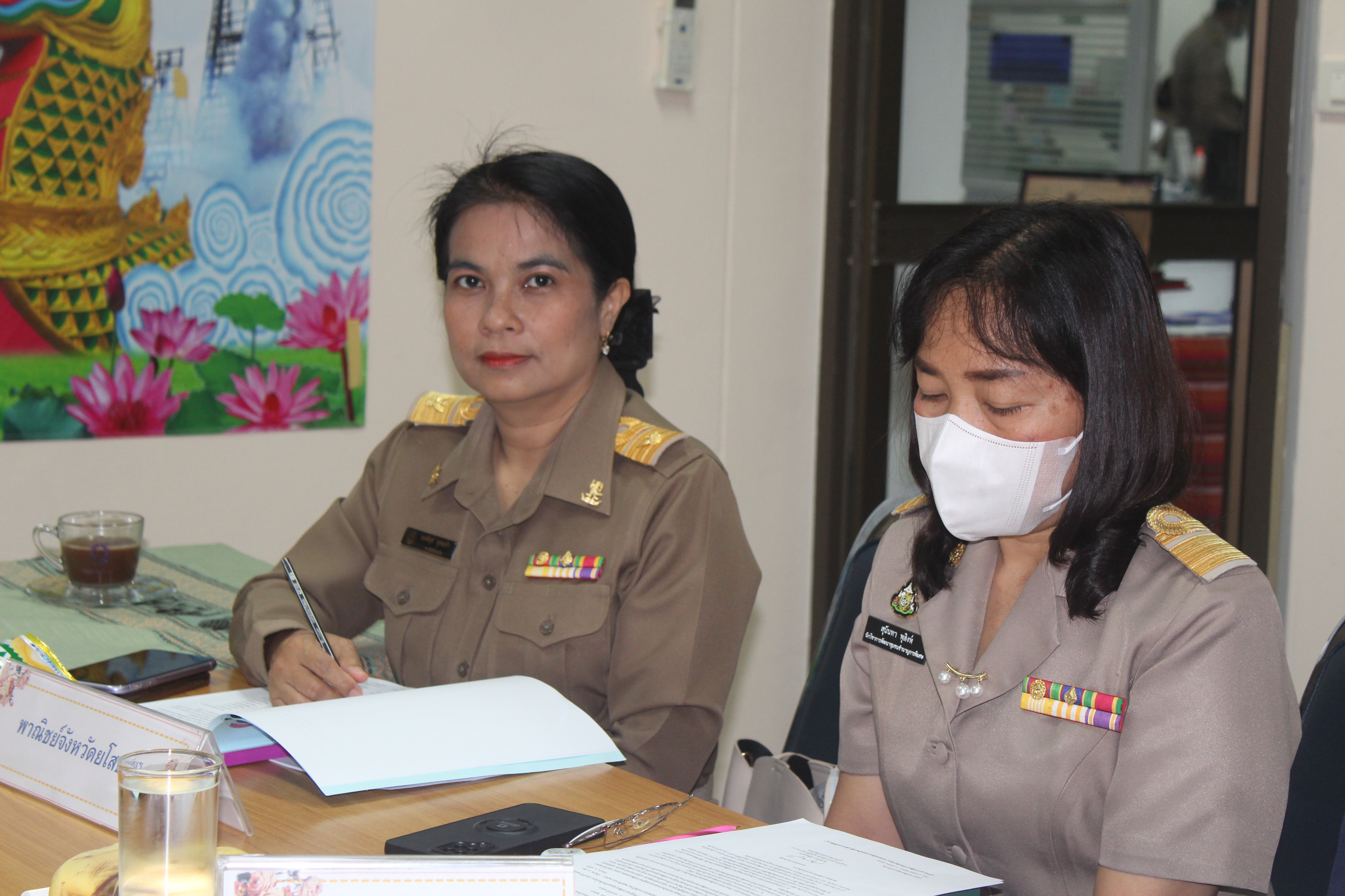 พช.ยโสธร จัดประชุมคณะกรรมการรับรองมาตรฐานการพัฒนาชุมชน (มชช.) ประจำปี 2566 ผ่านระบบออนไลน์ Cisco Webex