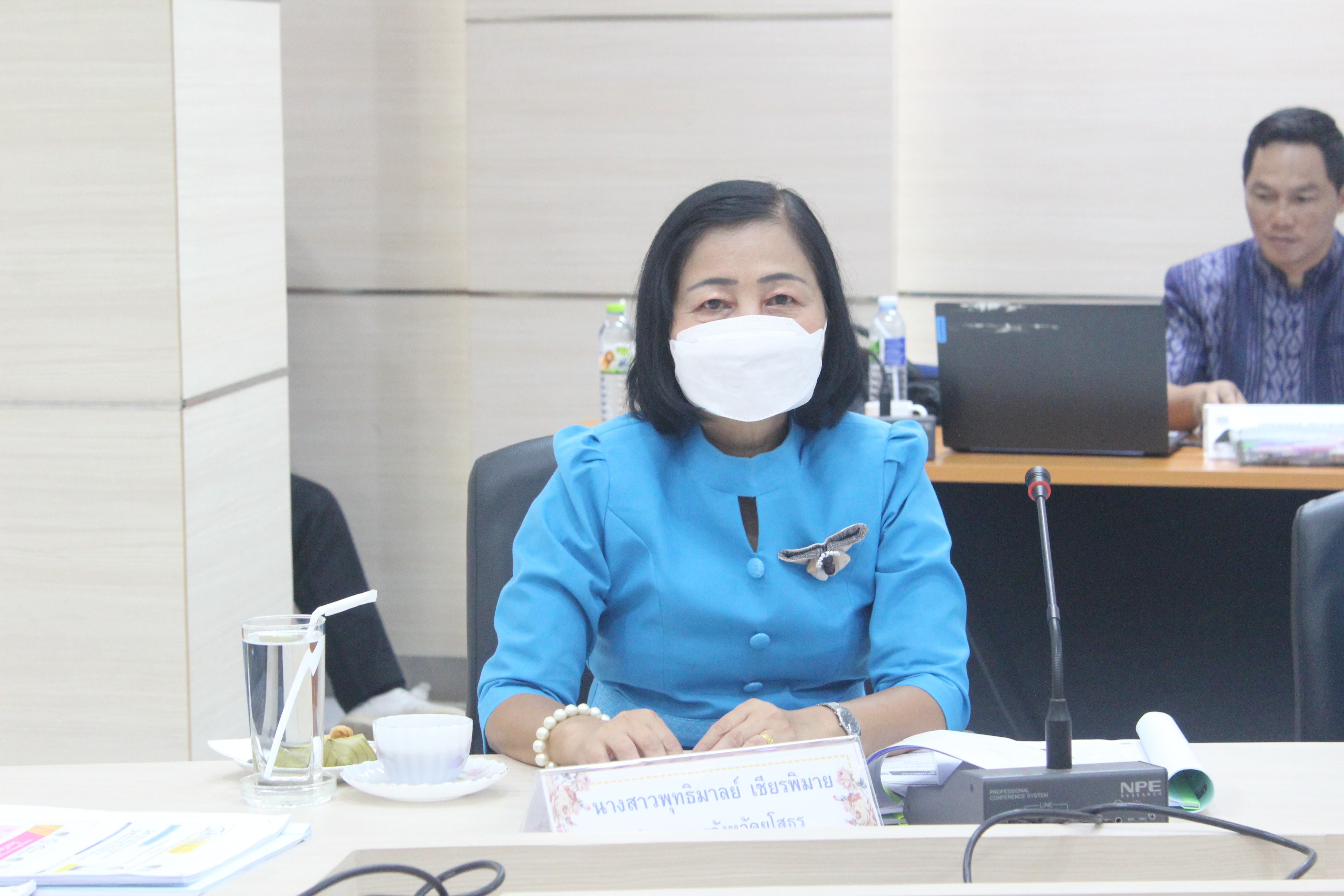 พช.ยโสธร ร่วมประชุมเชิงปฏิบัติการตรวจติดตาม ผลการดำเนินงานของหน่วยรับตรวจรายไตรมาส ครั้งที่ 3/2566 เขตตรวจราชการที่ 14 กลุ่มจังหวัดภาคตะวันออกเฉียงเหนือตอนล่าง 2