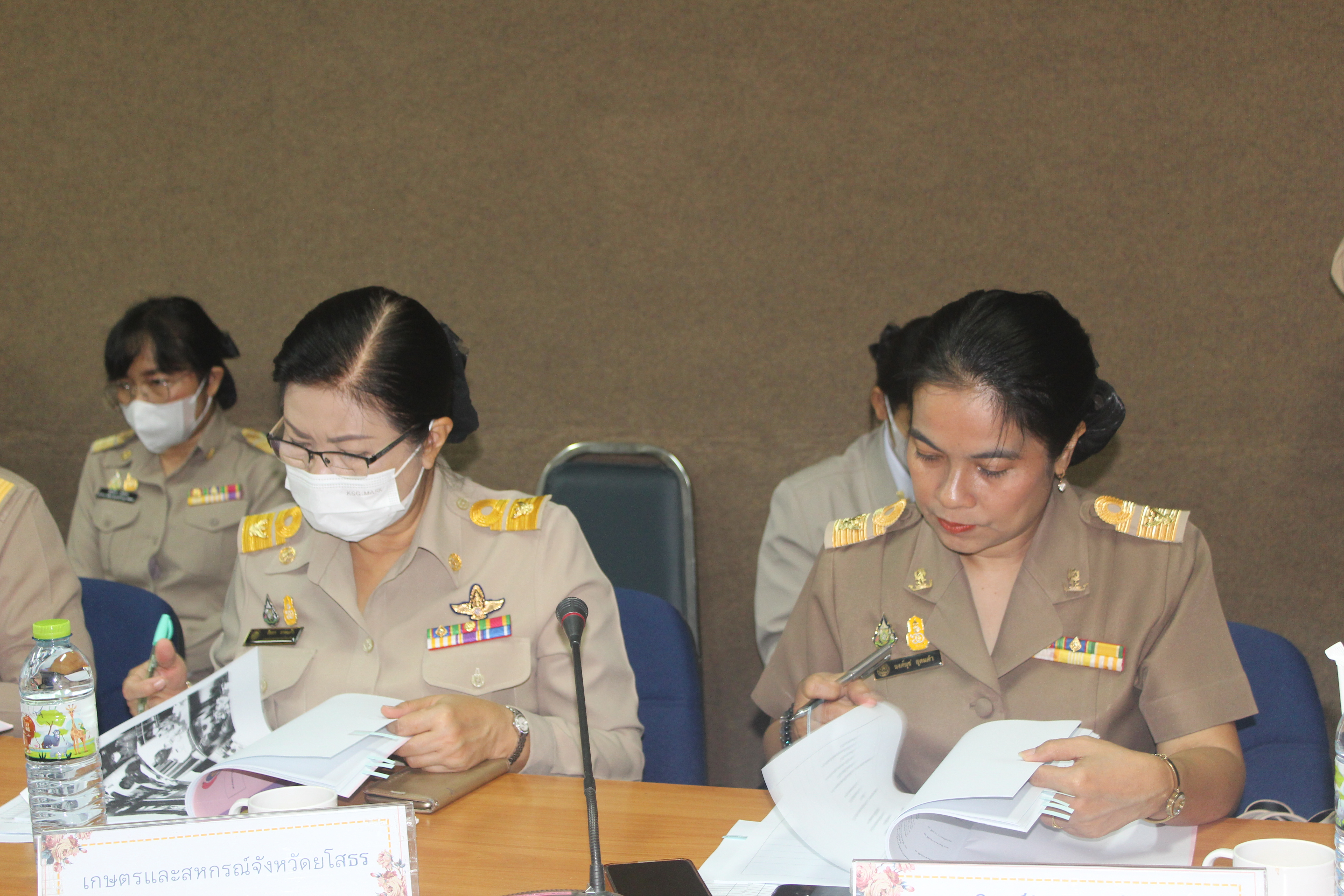 พช.ยโสธร จัดประชุมคณะกรรมการรับรองมาตรฐานการพัฒนาชุมชนจังหวัดยโสธร ประจำปี 2566ครั้งที่ 1/2566