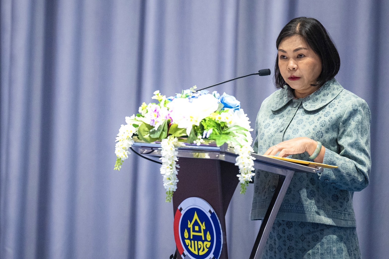 พช.ยโสธร นำกลุ่มผู้ผลิต ผู้ประกอบการประเภทผ้าและหัตถกรรม เข้าร่วมอบรมโครงการพัฒนาศักยภาพผู้ผลิตผู้ประกอบการ ประเภทผ้าและหัตถกรรม โรงแรมเซ็นต์เตอร์ พอยด์ จังหวัดนครราชสีมา