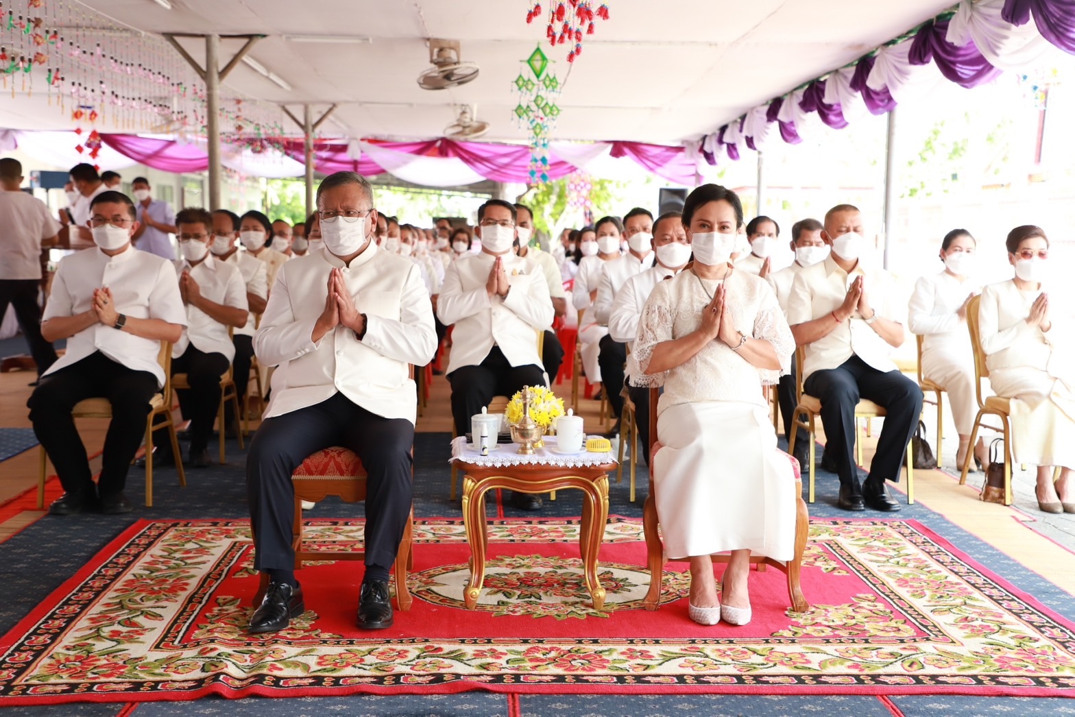 พช.ยโสธร ร่วมกิจกรรมส่งเสริมพระพุทธศาสนา เนื่องในวันวิสาขบูชา ประจำปี 2566 เพื่อส่งเสริมเผยแพร่พระพุทธศาสนาและสืบสานประเพณีวัฒนธรรมอันดีงามให้คงอยู่คู่สังคมไทยตลอดไป