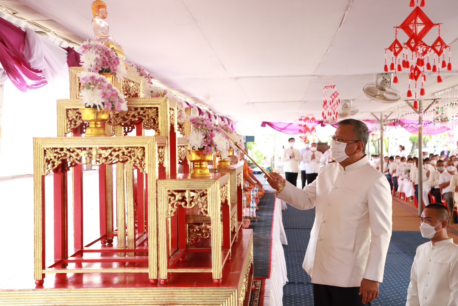 พช.ยโสธร ร่วมกิจกรรมส่งเสริมพระพุทธศาสนา เนื่องในวันวิสาขบูชา ประจำปี 2566 เพื่อส่งเสริมเผยแพร่พระพุทธศาสนาและสืบสานประเพณีวัฒนธรรมอันดีงามให้คงอยู่คู่สังคมไทยตลอดไป